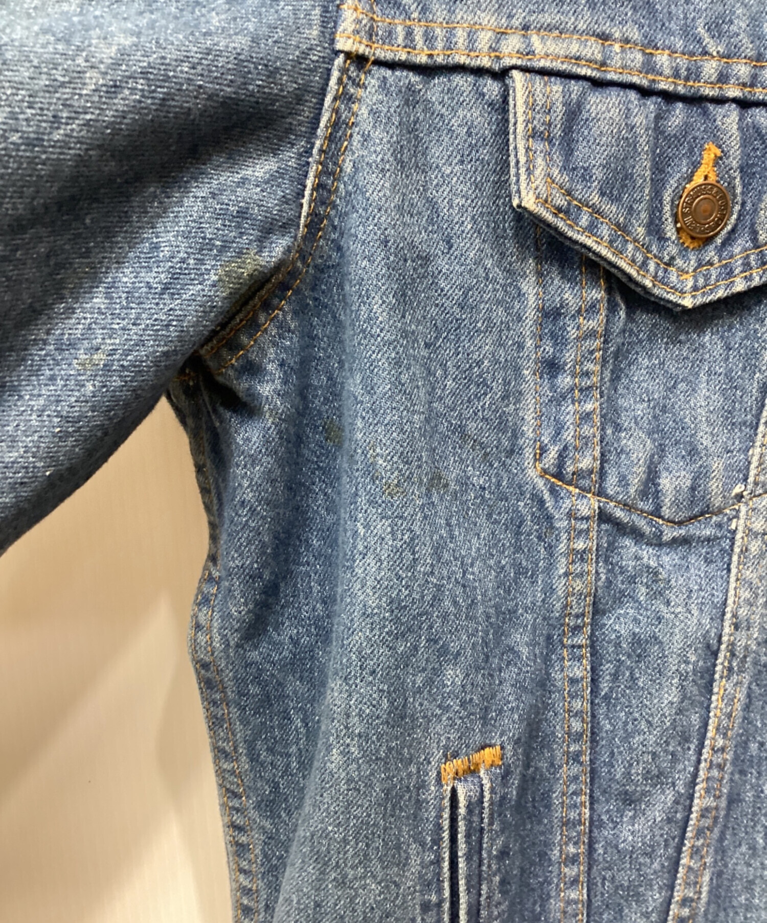 中古・古着通販】LEVI'S (リーバイス) デニムジャケット インディゴ