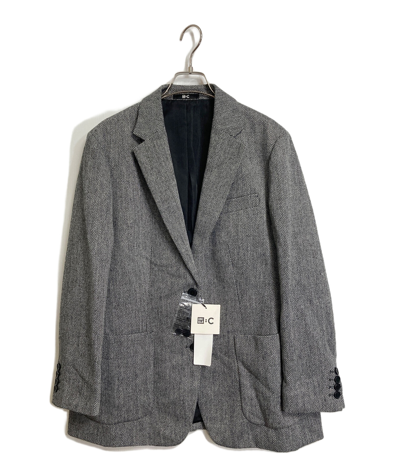 中古・古着通販】UNIQLO:C (ユニクロ:シー) ツイードオーバーサイズ