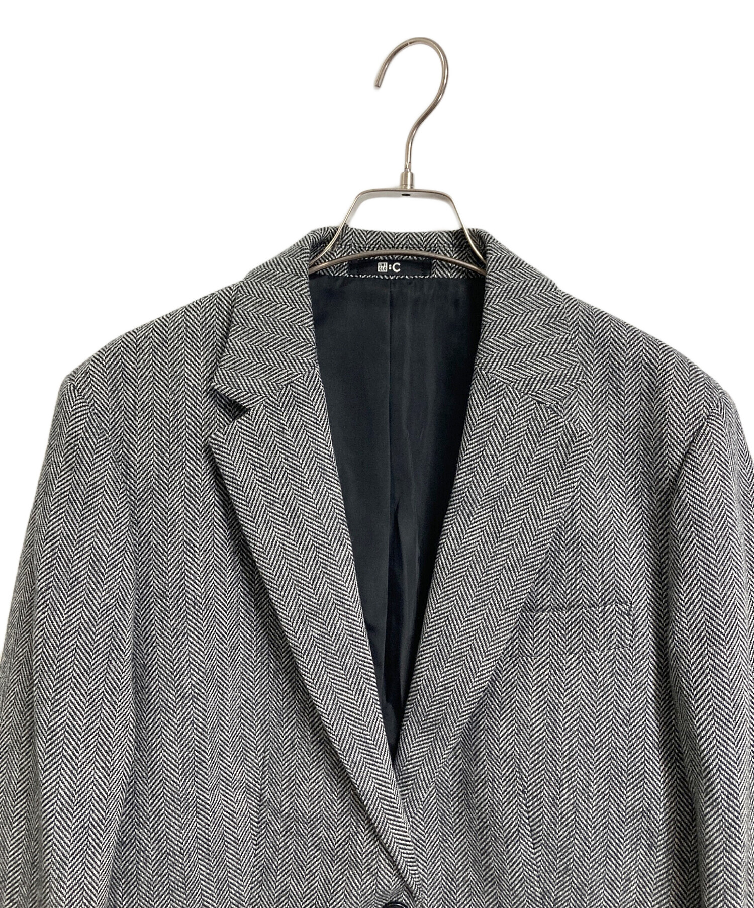 中古・古着通販】UNIQLO:C (ユニクロ:シー) ツイードオーバーサイズ