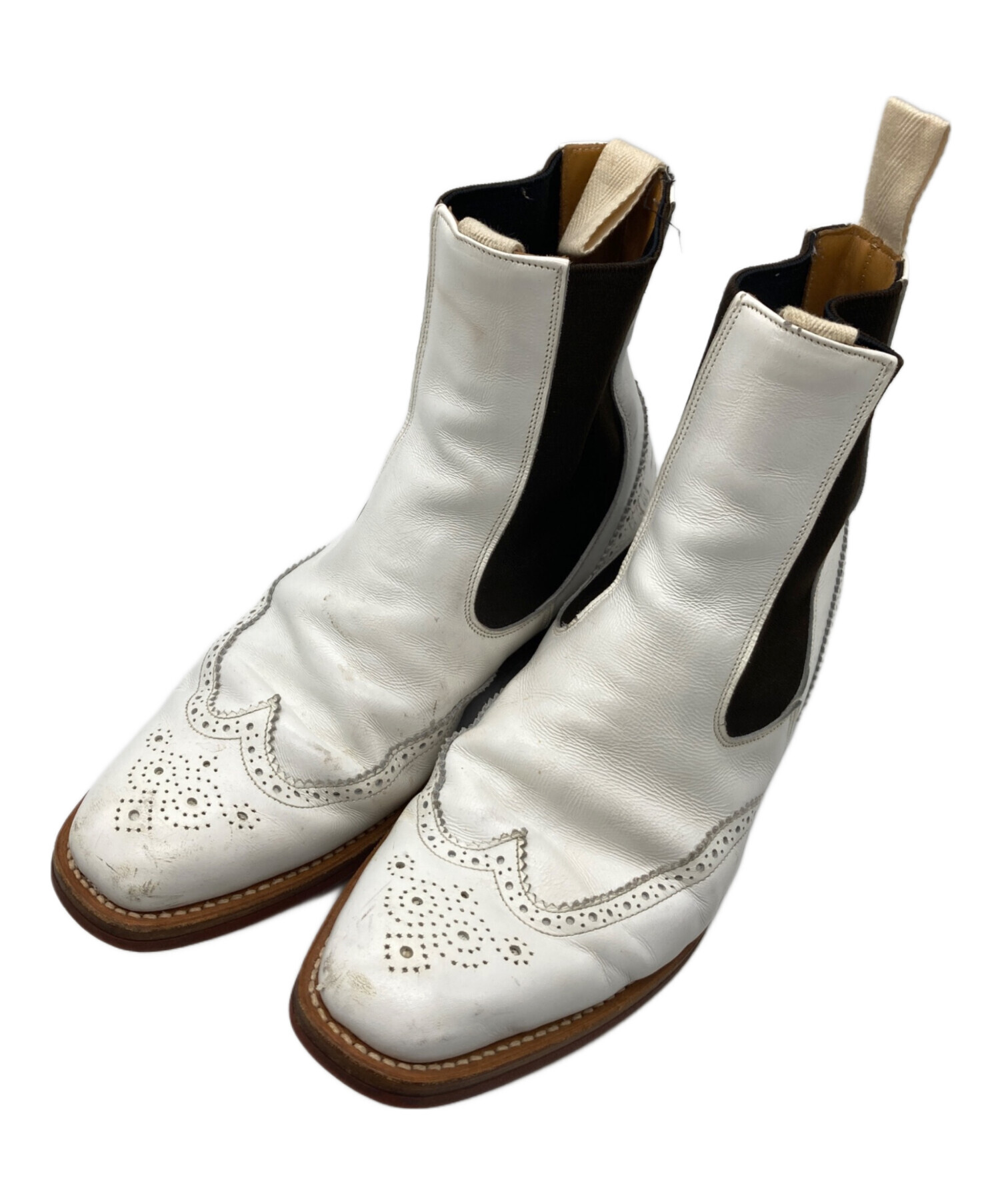 新品　Tricker’s トリッカーズ　白ホワイト　ウィングチップ 中古・古着通販】Tricker's (トリッカーズ) HIMMY (ハイミー