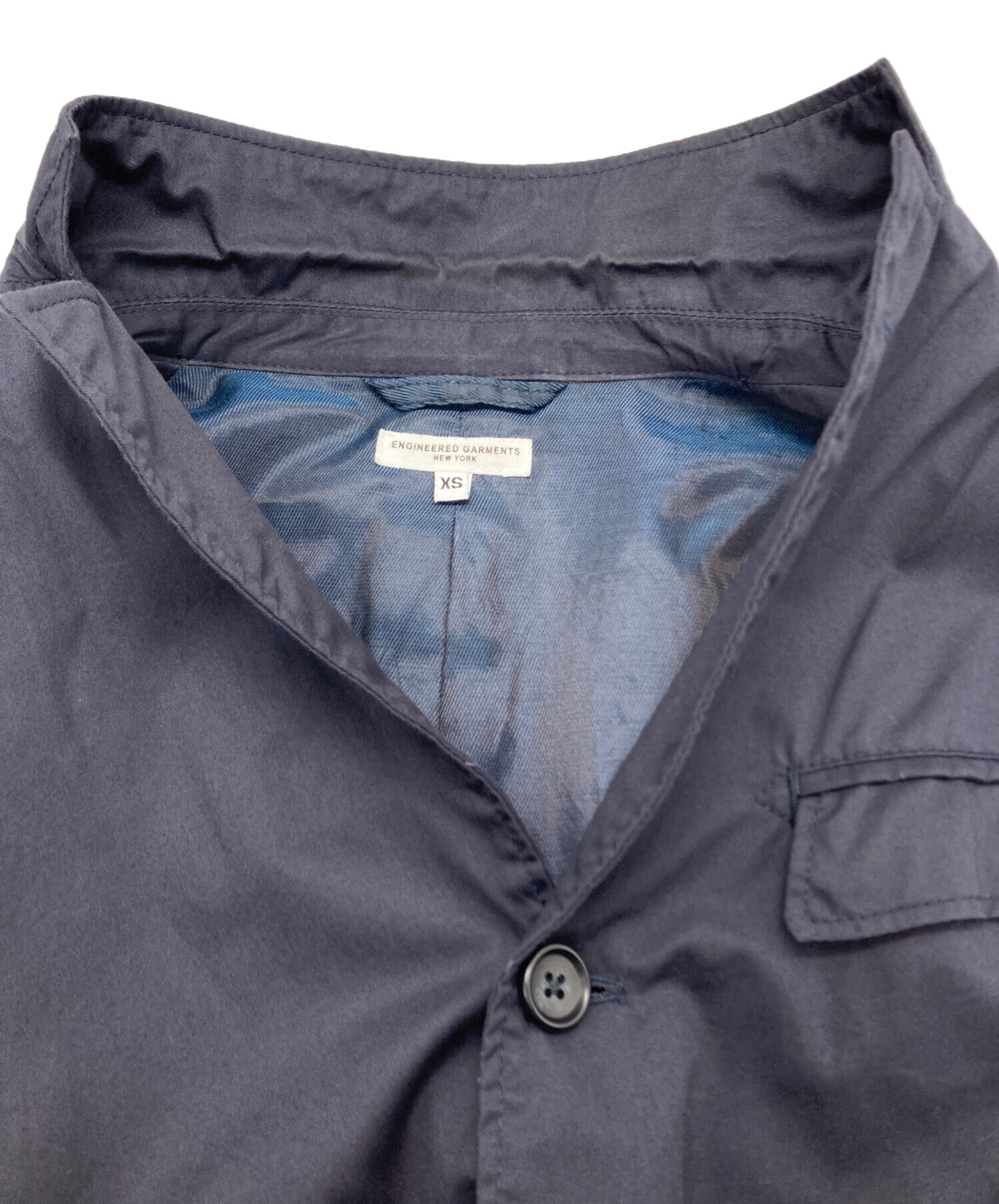 Engineered Garments アンドーバージャケット ネイビー色 XS SALE 30%OFF】ENGINEERED GARMENTS(エンジニアド ガーメンツ) Andover