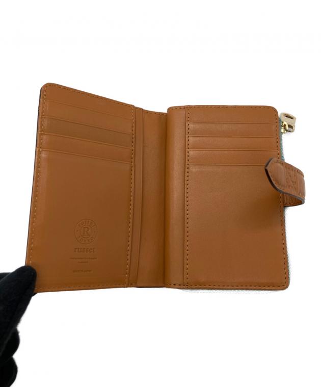 ラシット　レザーベルトミディアムウォレット 中古・古着通販】russet (ラシット) レザーベルトミディアムウォレット