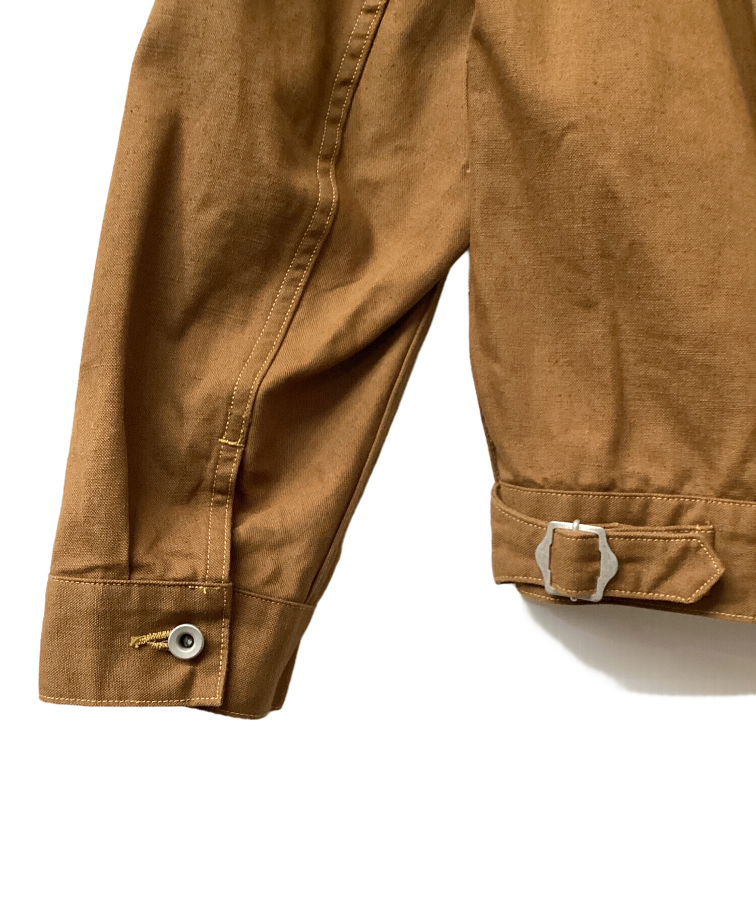 A VONTADE コットンヘンプ ダック ショートブルゾン 25SS 別注