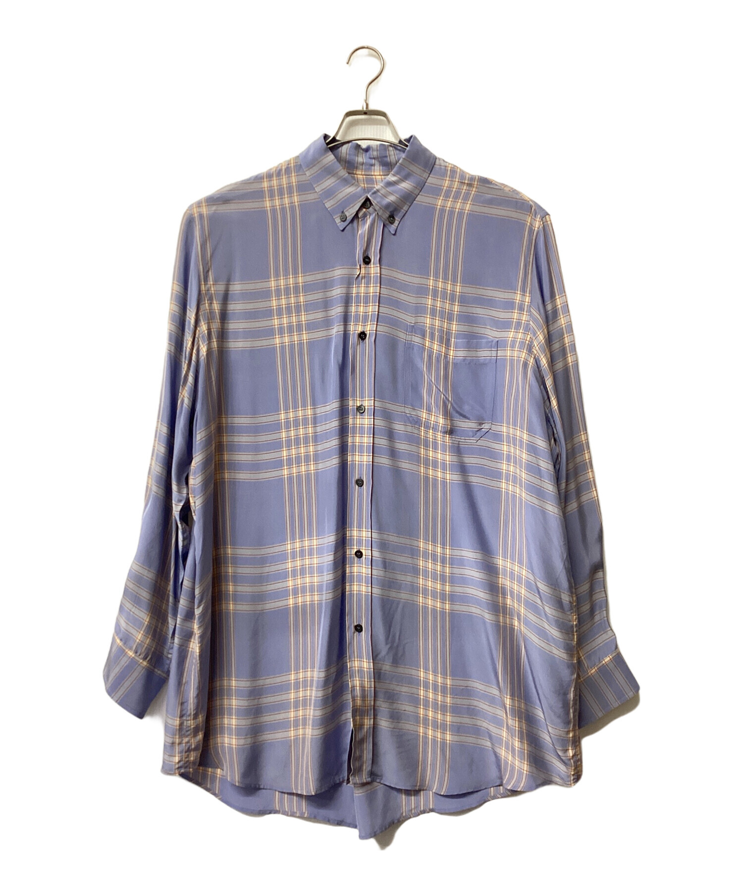 中古・古着通販】MARNI (マルニ) レーヨンチェック オーバーサイズ