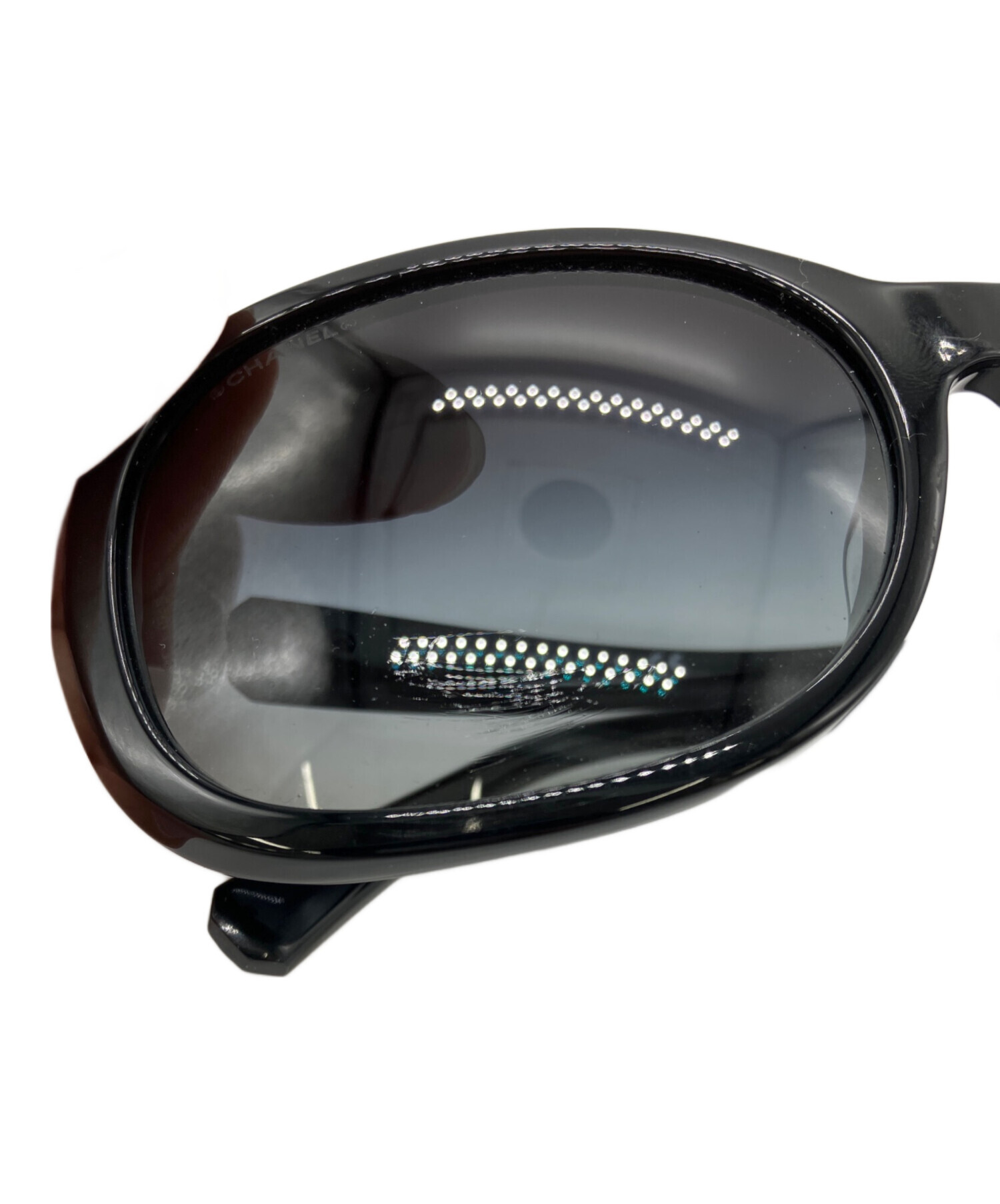 CHANEL サングラス 5286-A 黒 グラデ 56□18 135 d92 中古・古着通販】CHANEL (シャネル) サングラス ブラック｜ブランド
