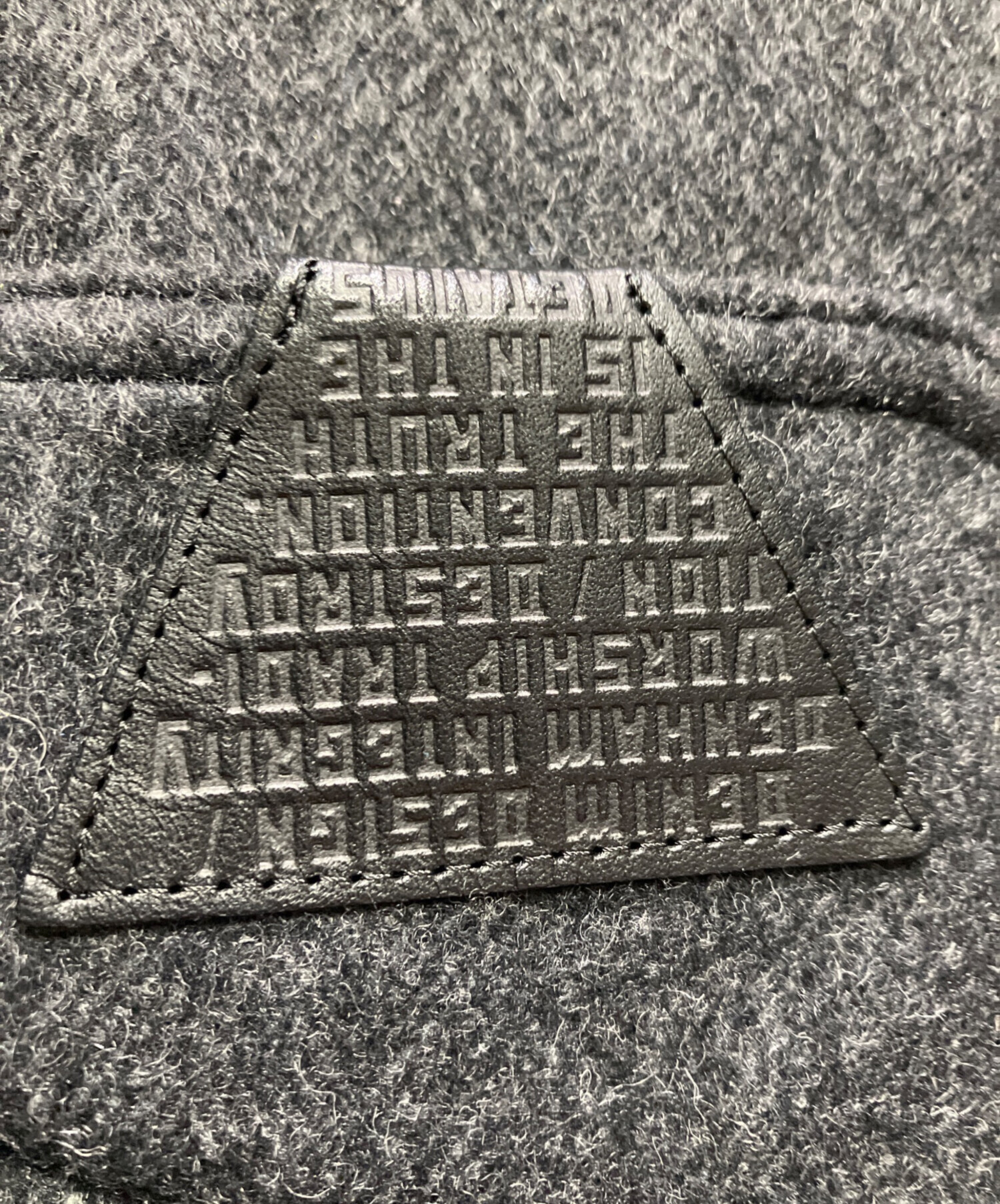 中古・古着通販】Denham (デンハム) HERRINGBONE CPW-45 ブラック
