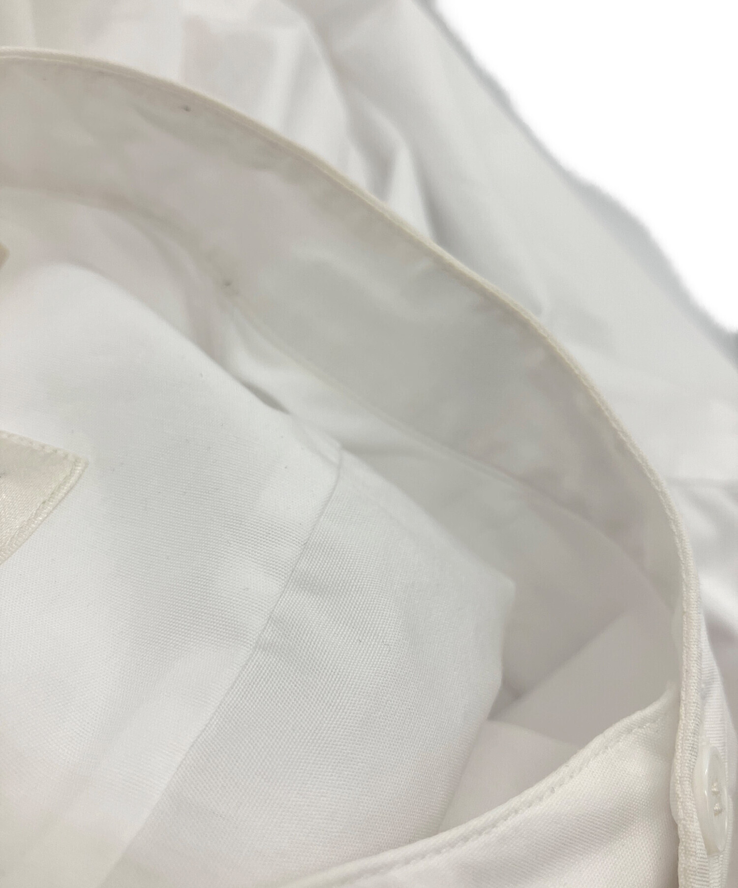 中古・古着通販】BLAMINK (ブラミンク) コットン バンドカラーシャツ
