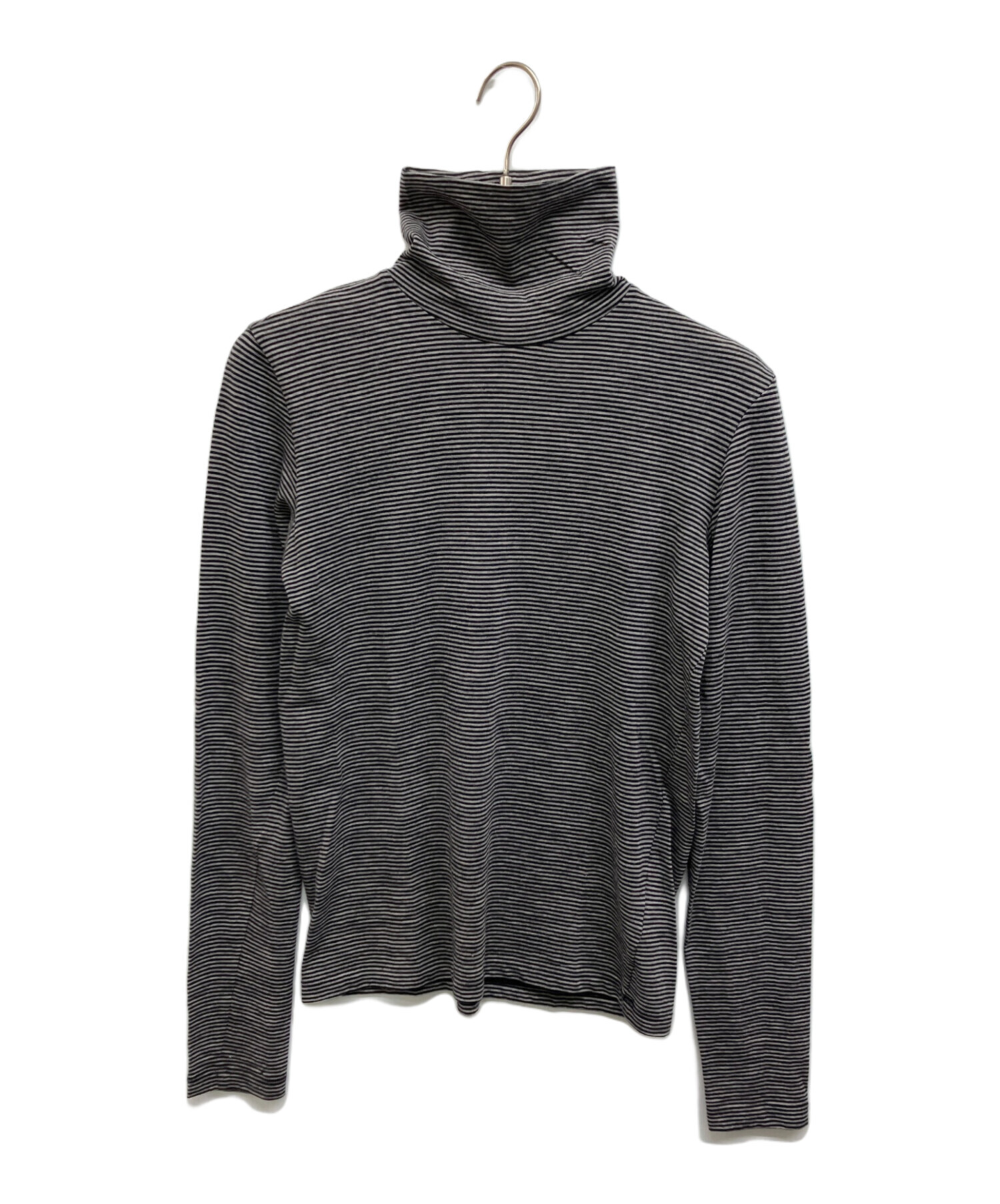 Dior HOMME ディオール 05 ボーダー タートルネック カットソー 中古・古着通販】DIOR HOMME (ディオール オム) タートルネック