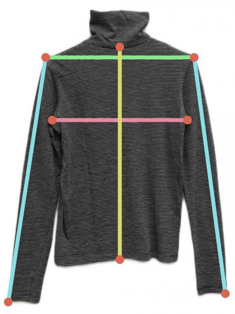 中古・古着通販】DIOR HOMME (ディオール オム) タートルネック