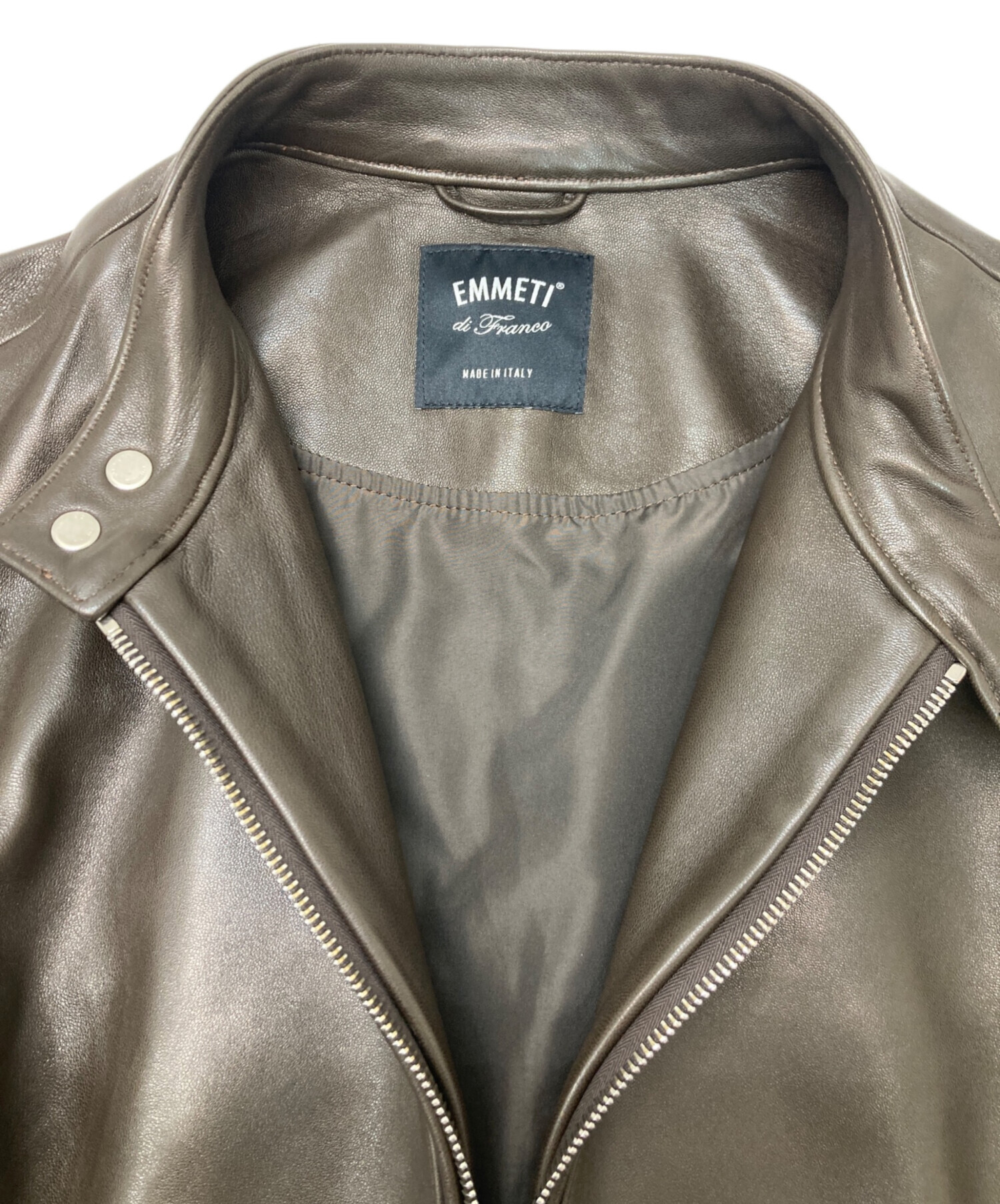 中古・古着通販】EMMETI (エンメティ) JURIユリ シングルライダース