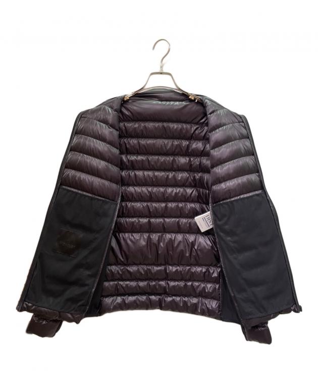 美品 モンクレール VOSGES ヴォージュ ダウンジャケット 黒 サイズ0 中古・古着通販】MONCLER (モンクレール) VOSGES / ヴォージュ ダウン