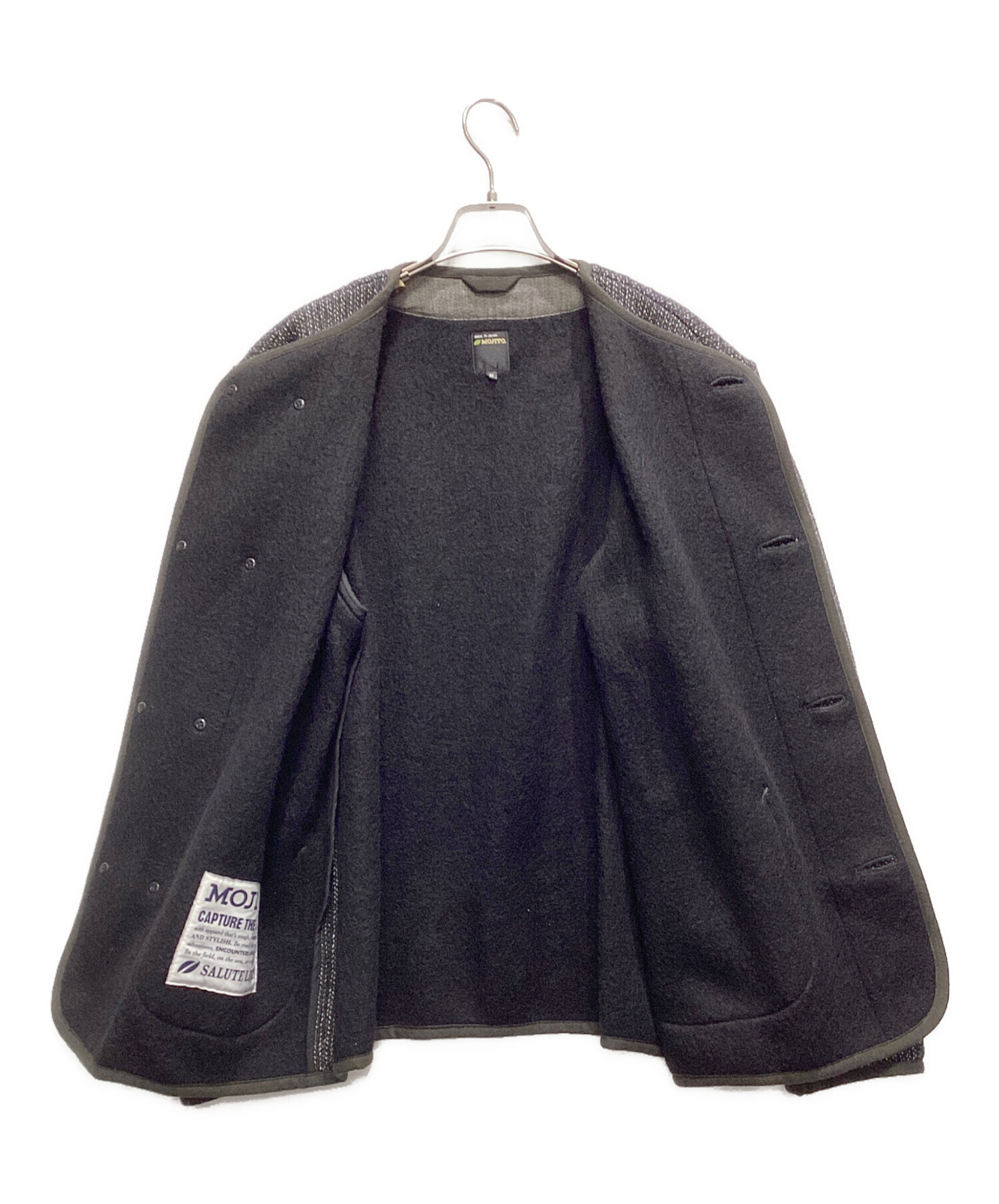 中古・古着通販】MOJITO (モヒート) ビーチクロスジャケット グレー