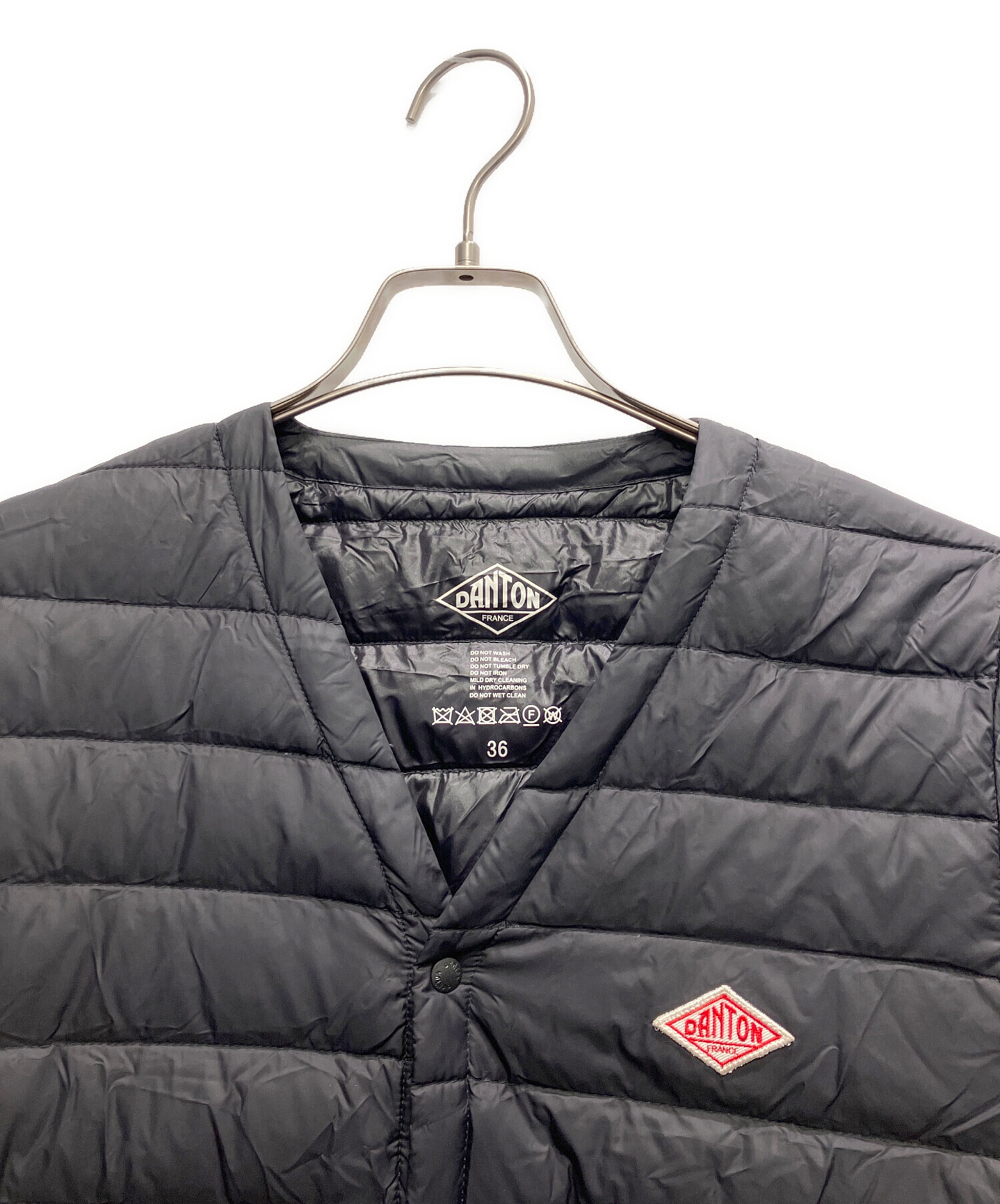 中古・古着通販】DANTON (ダントン) インナーダウンロング ブラック