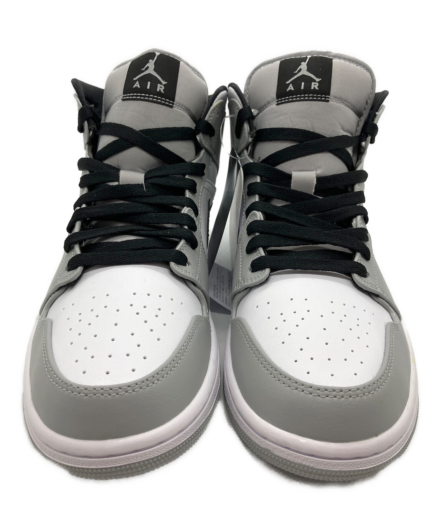 中古・古着通販】NIKE (ナイキ) Air Jordan 1 Mid グレー サイズ:28.5 