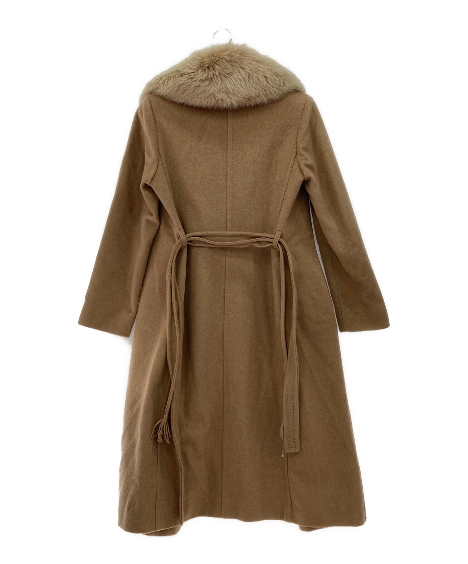 中古・古着通販】MaxMara (マックスマーラ) キャメルコート キャメル 