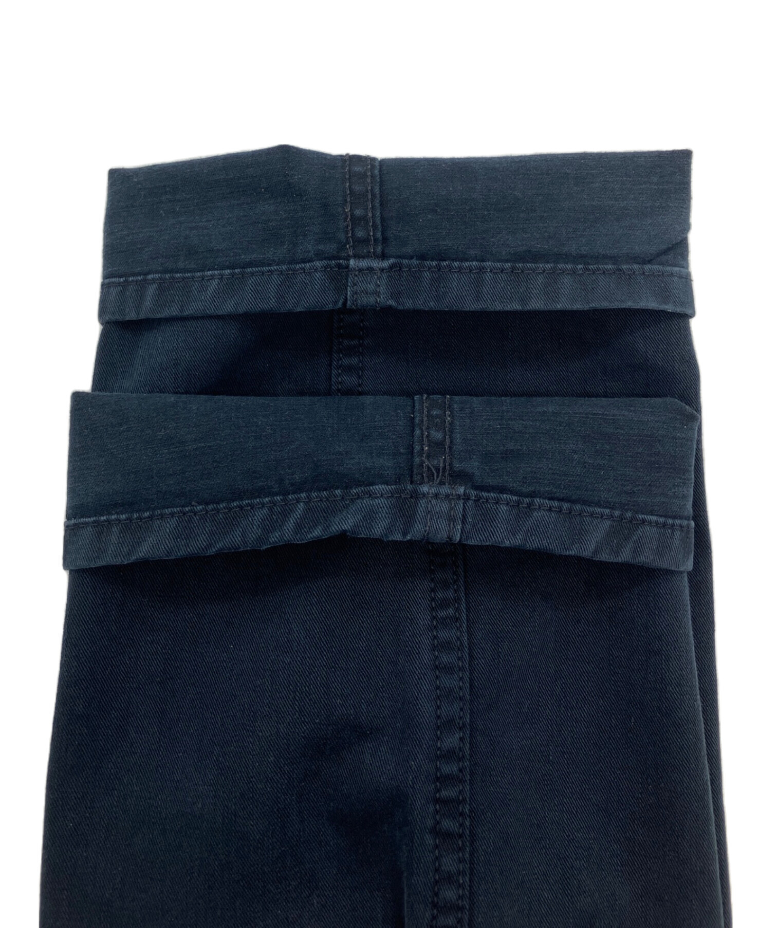 中古・古着通販】VISVIM (ビズビム) テーパードパンツ ネイビー サイズ 