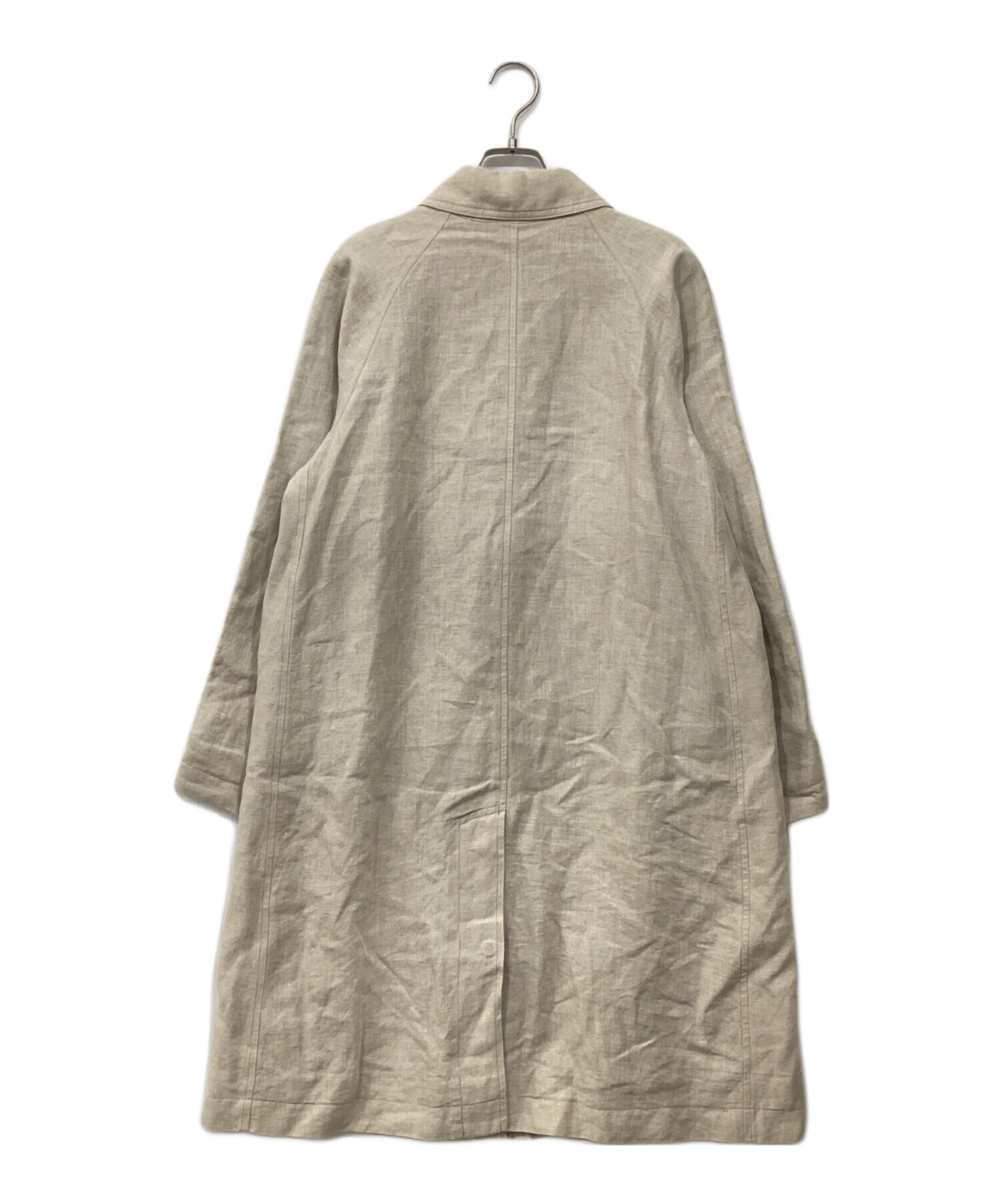 MARGARET HOWELL／リネンコート 定価7.9万】マーガレットハウエル MARGARET HOWELL PLAIN WEAVE LINEN ジャケット・アウター