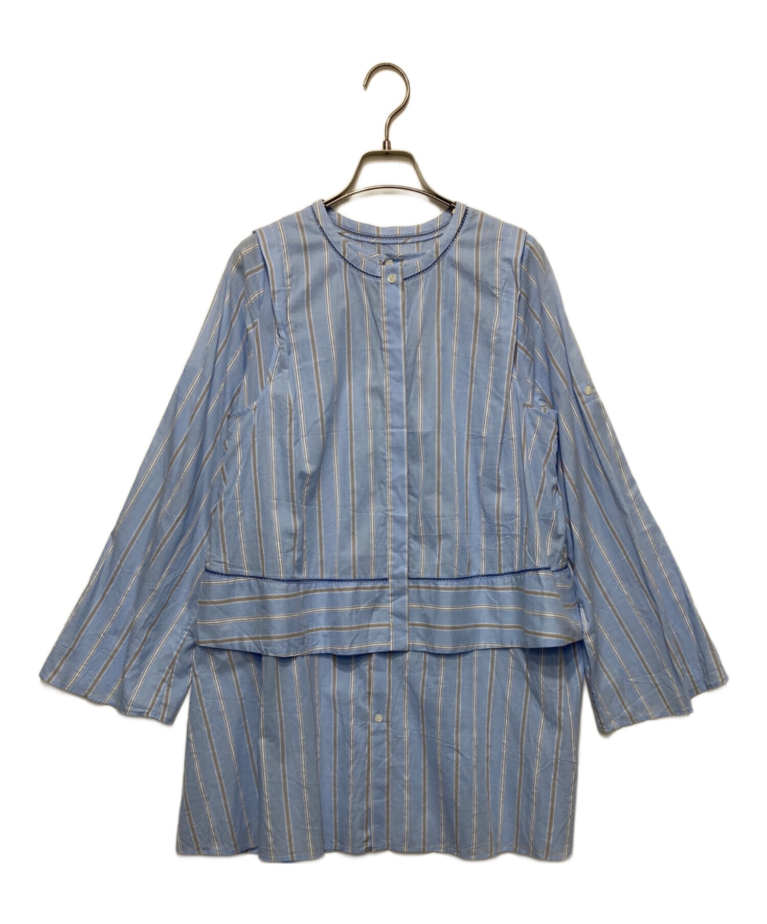 中古・古着通販】DES PRES (デ プレ) マドラスストライプ レイヤード 