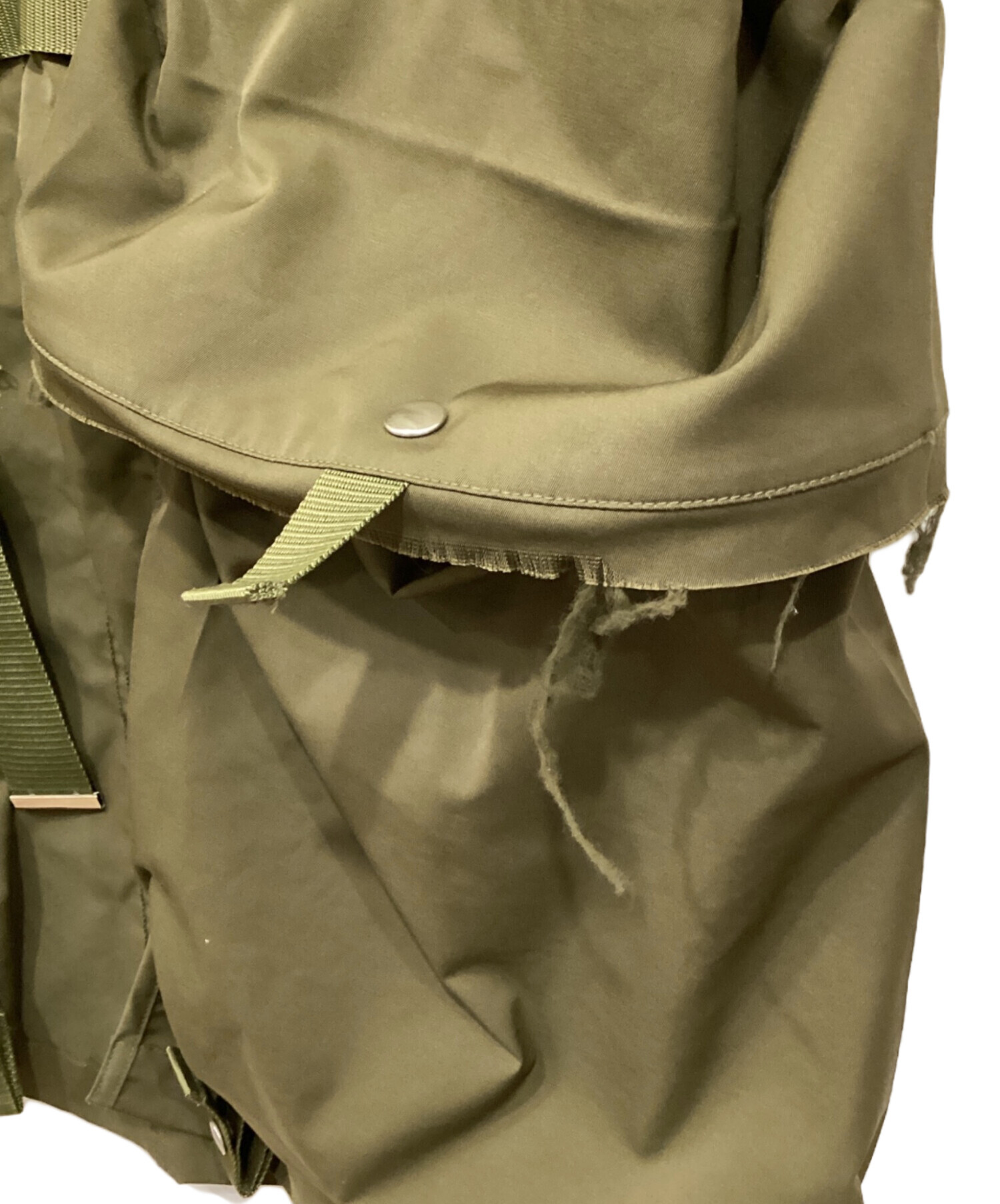 中古・古着通販】ALMOSTBLACK (オールモストブラック) MILITARY BIG 