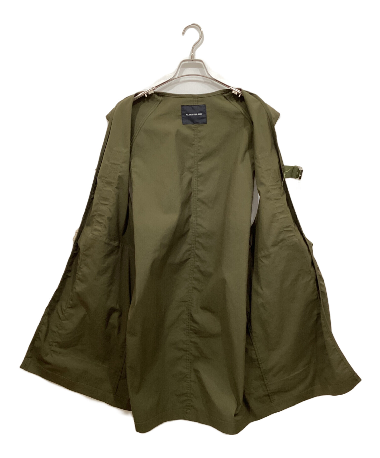 中古・古着通販】ALMOSTBLACK (オールモストブラック) MILITARY BIG 