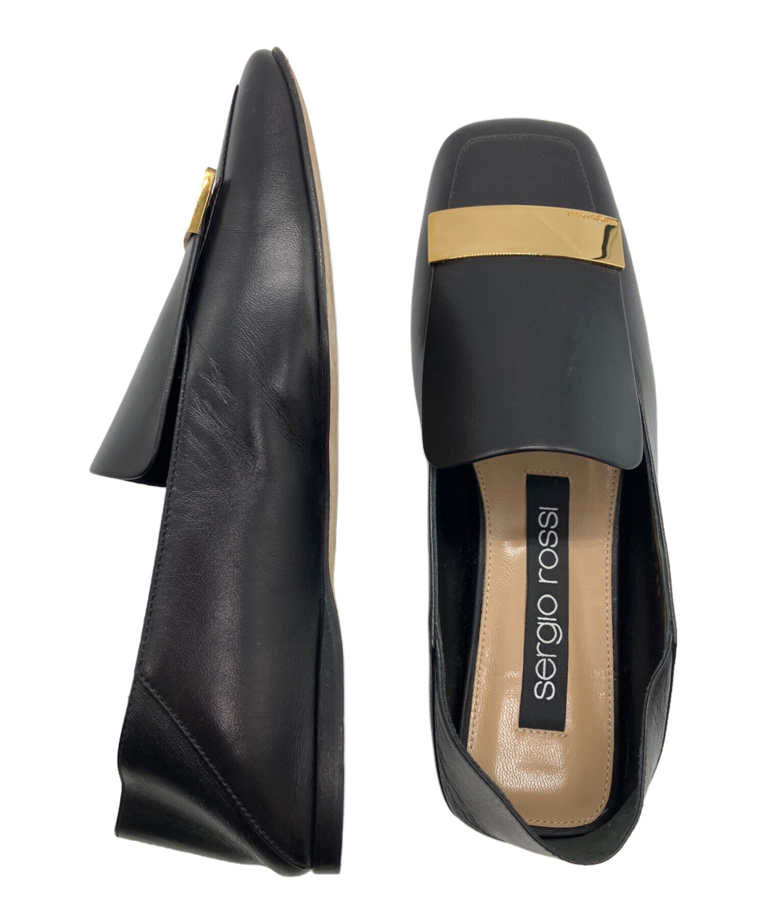 中古・古着通販】sergio rossi (セルジオロッシ) ロゴプレート