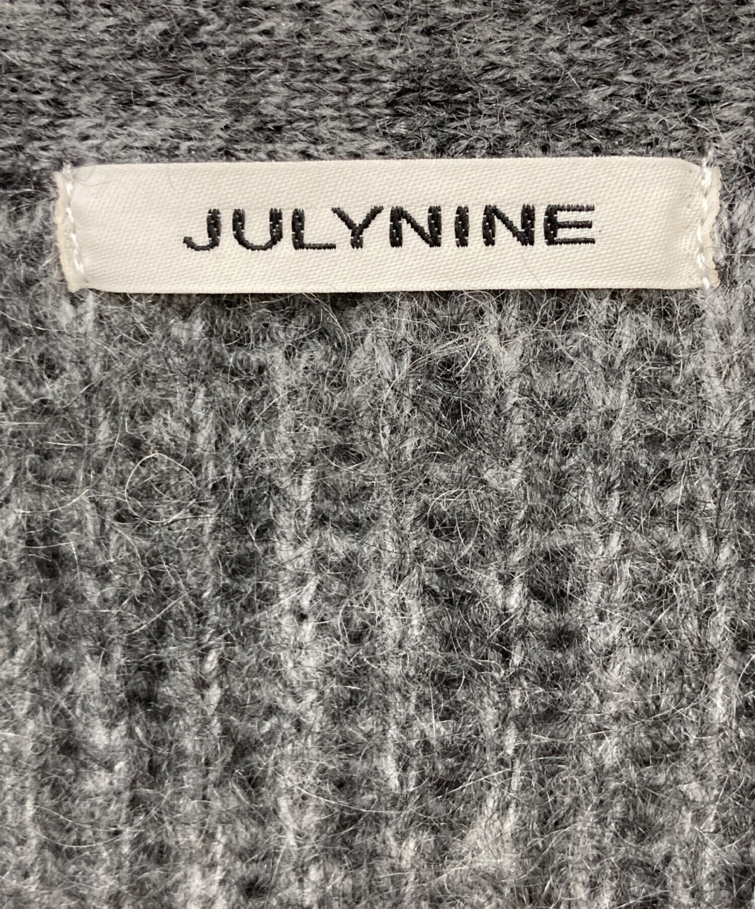 中古・古着通販】JULY NINE (ジュライナイン) モヘアニット