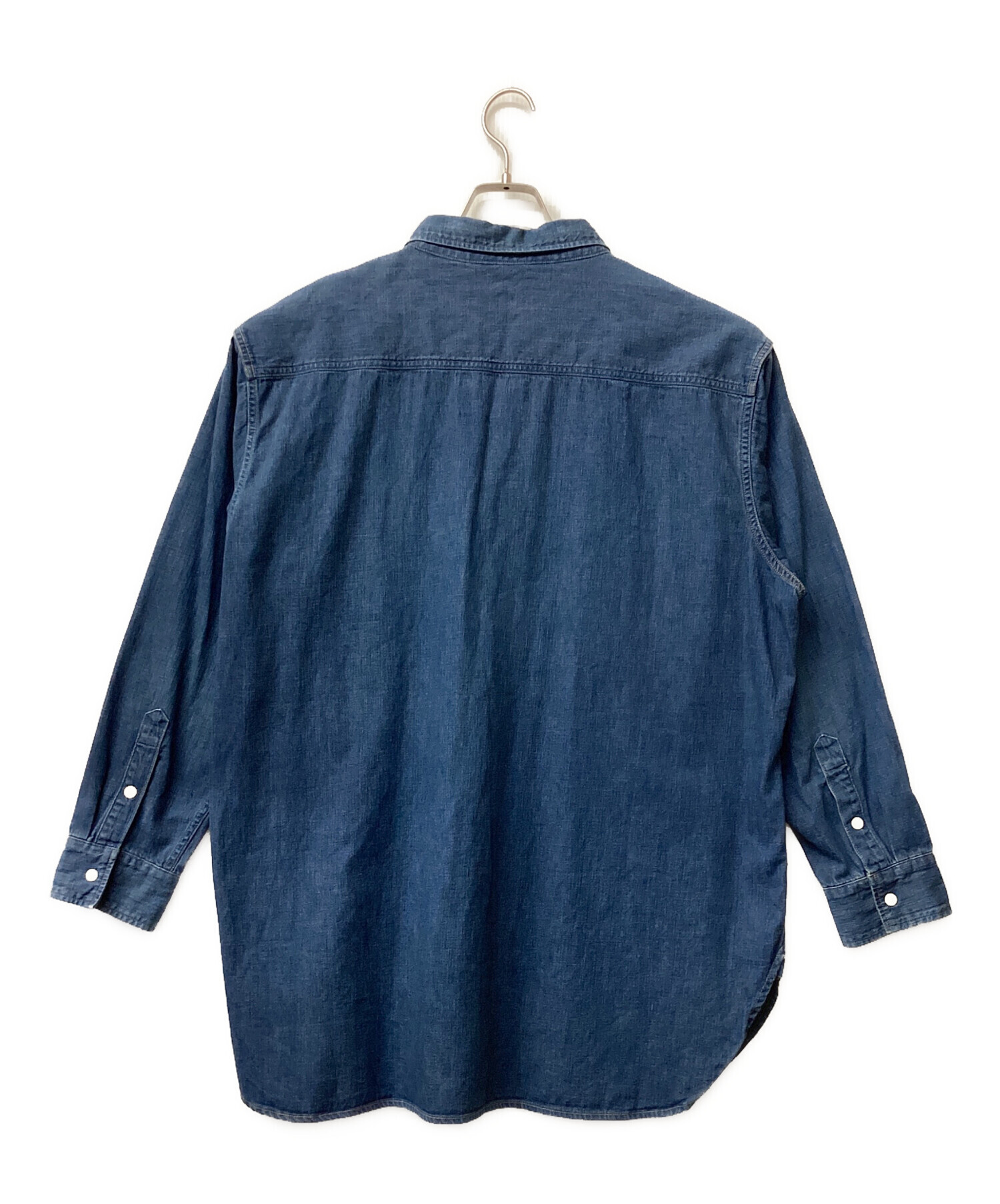 中古・古着通販】chimala (チマラ) DENIM WESTERN SHIRT(デニム 