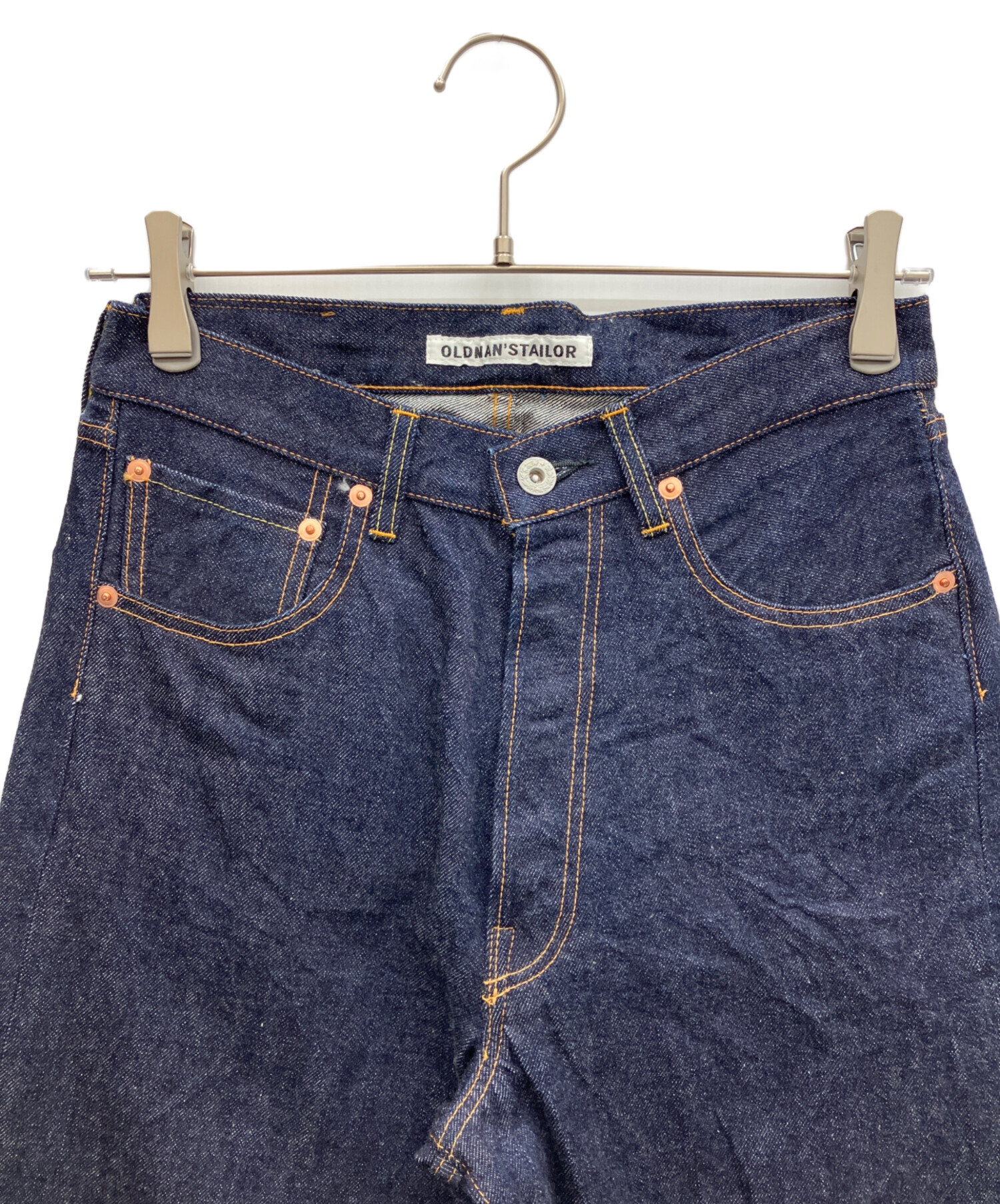 【新品】オールドマンズテーラー インディゴストレートデニムパンツ 34サイズ 中古・古着通販】oldman's tailor (オールドマンズテーラー) デニム