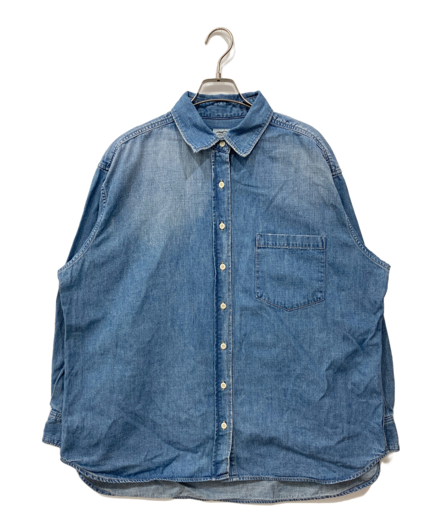 中古・古着通販】CLOTH&CROSS (クロスアンドクロス) デニムオーバー 