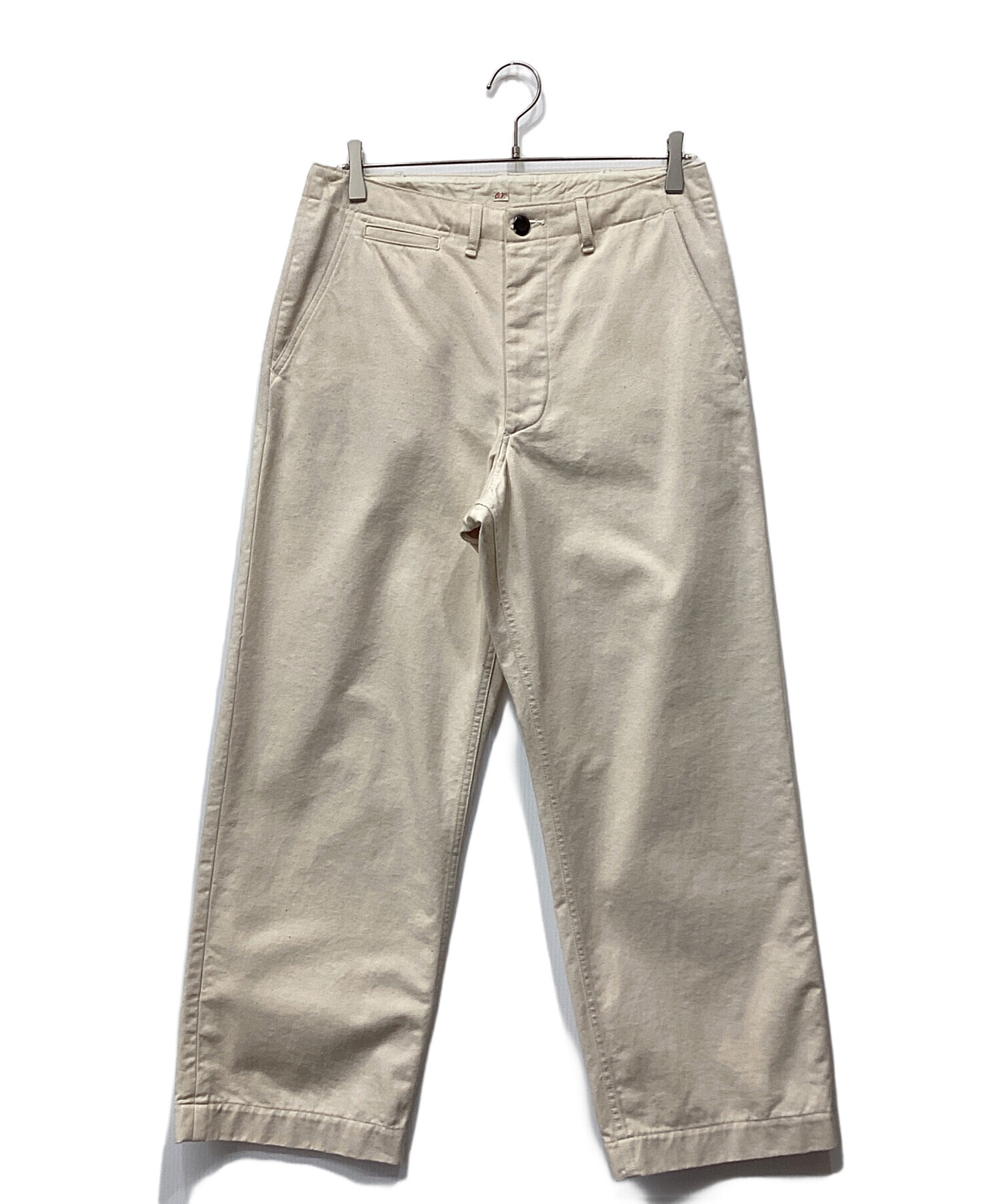中古・古着通販】OUTIL (ウティ) PANTALON MEYNES アイボリー サイズ:2
