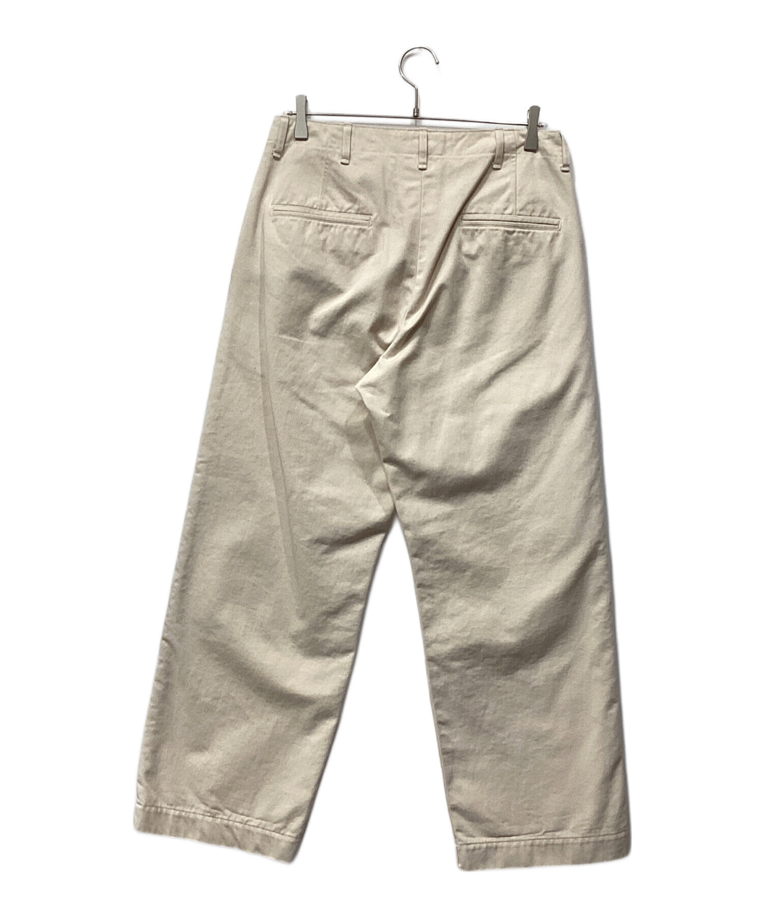 中古・古着通販】OUTIL (ウティ) PANTALON MEYNES アイボリー サイズ:2