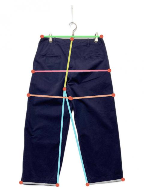 中古・古着通販】OUTIL (ウティ) PANTALON MEYNES ネイビー サイズ:2