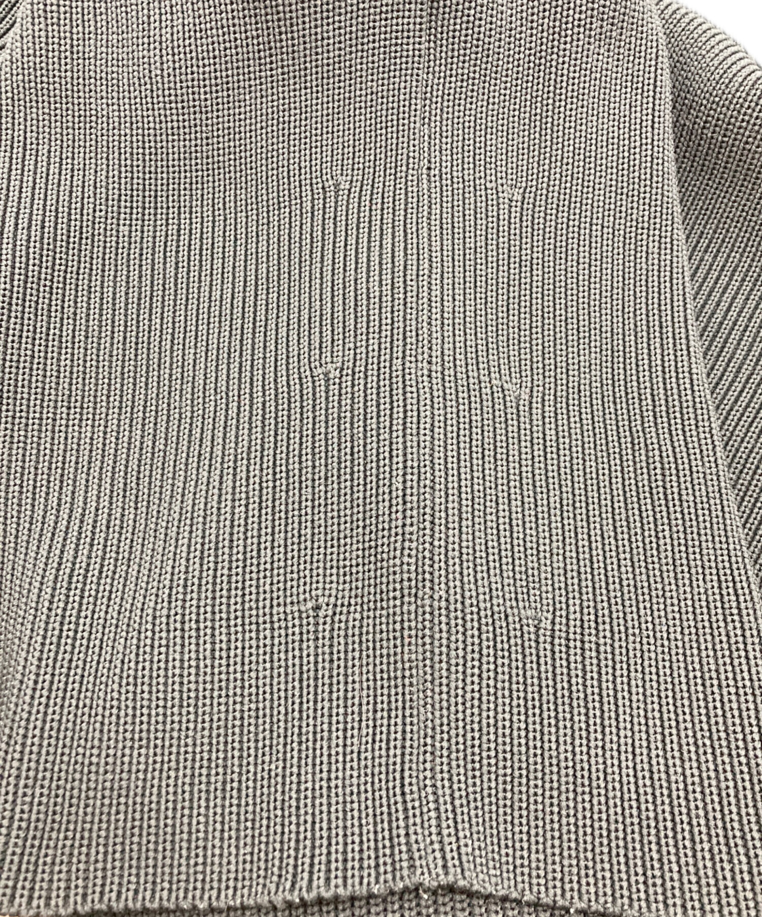 中古・古着通販】teatora (テアトラ) CARTRIDGE KNIT CREW 7G ブラック 