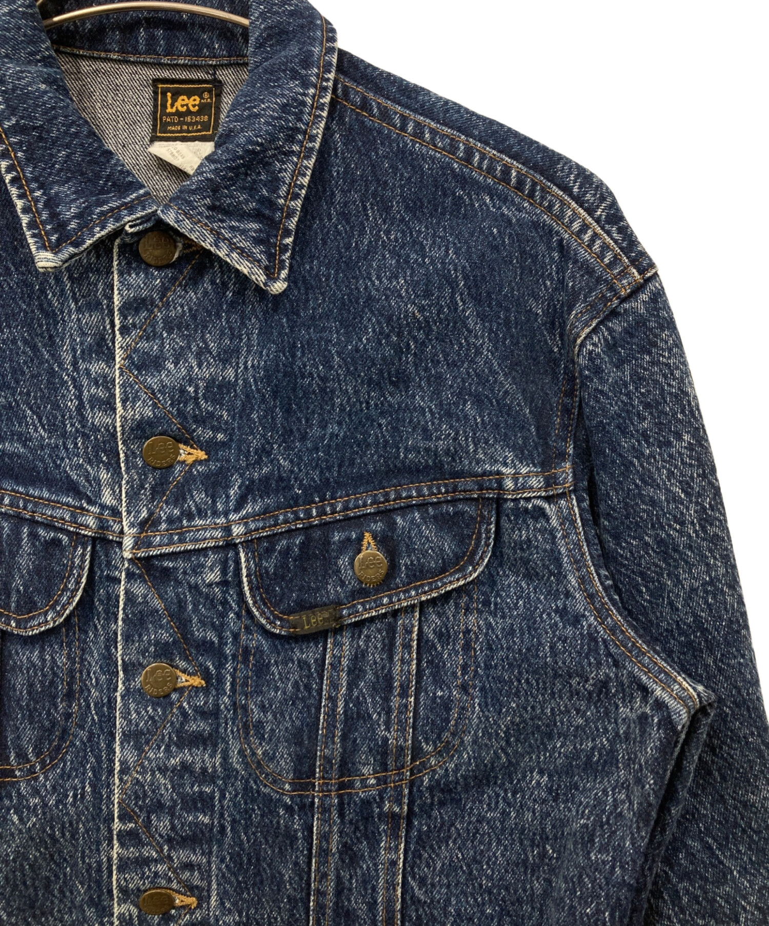 中古・古着通販】LEE (リー) デニムジャケット インディゴ サイズ:S