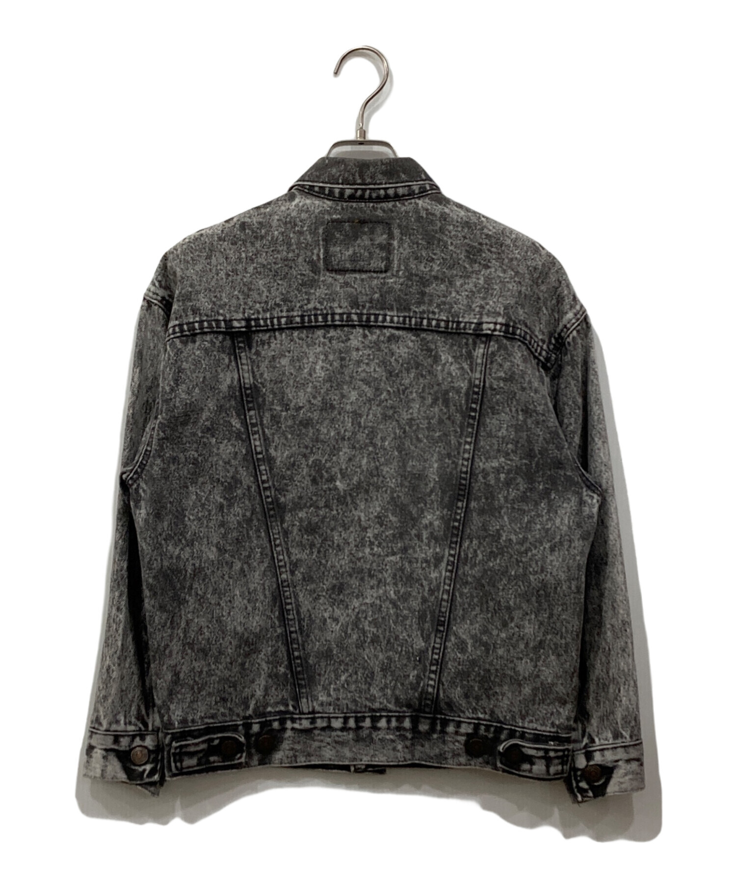 中古・古着通販】LEVI'S (リーバイス) ブラックデニムジャケット