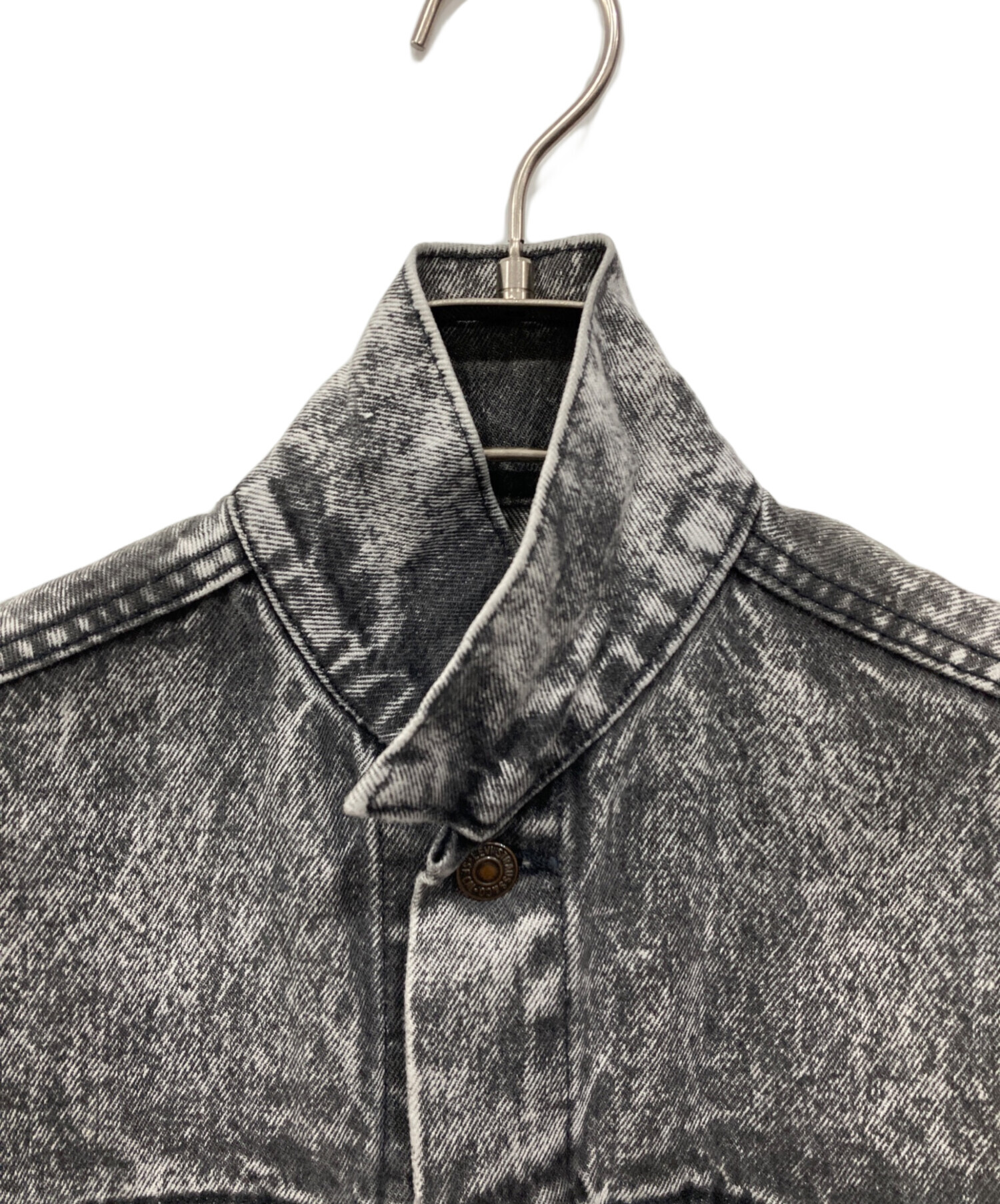 中古・古着通販】LEVI'S (リーバイス) ブラックデニムジャケット