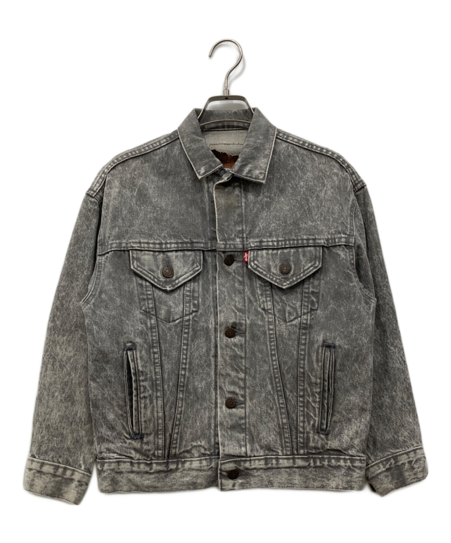 【未使用】Levi's グレー デニムジャケット S ※日本サイズM 中古・古着通販】LEVI'S (リーバイス) デニムジャケット グレー サイズ
