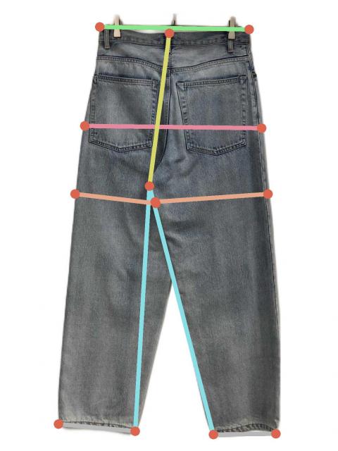 中古・古着通販】YLEVE (イレーヴ) デニムパンツ ライトブルー サイズ