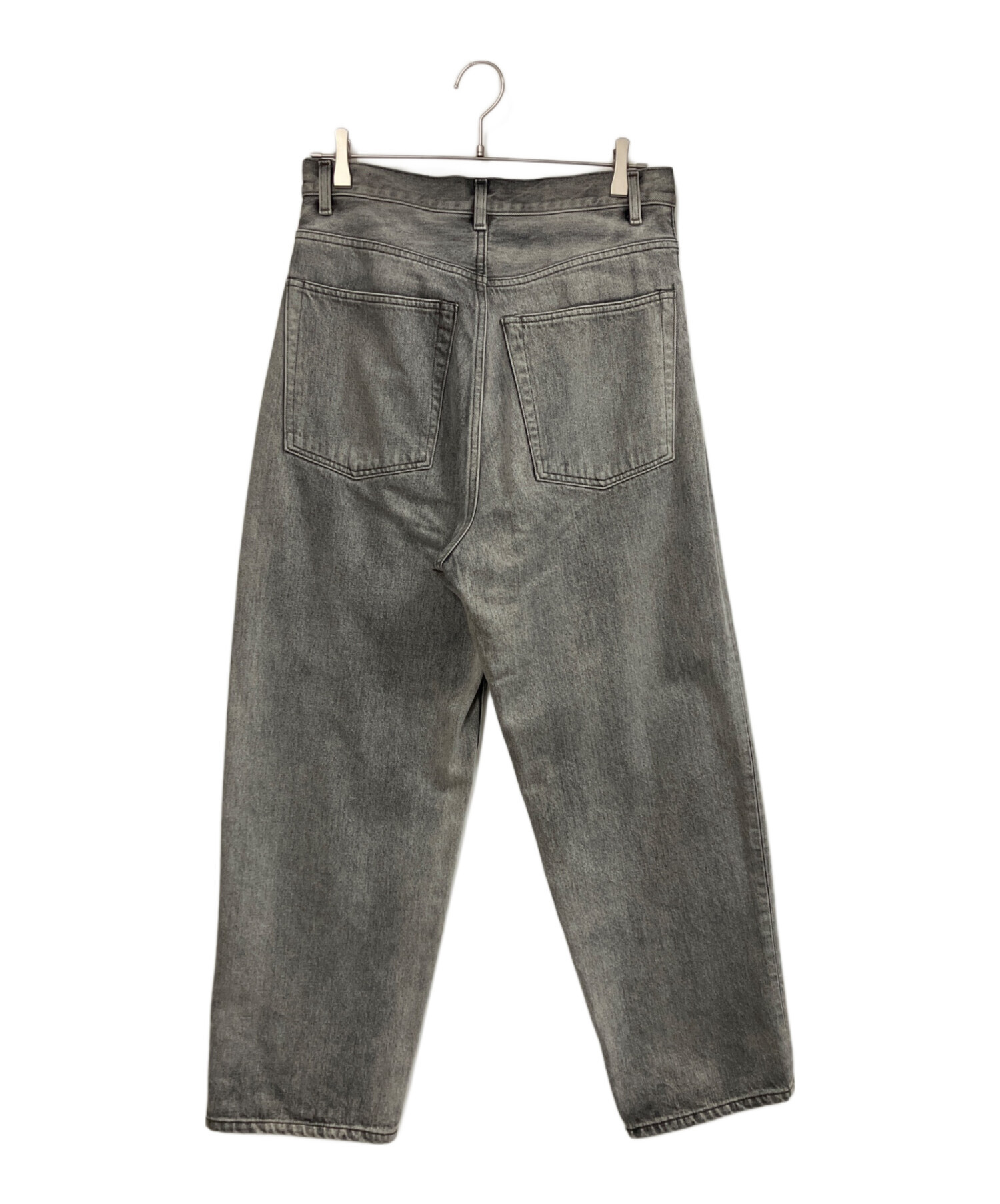 中古・古着通販】YLEVE (イレーヴ) 13.5oz DENIM BAGGY FADE ブラック