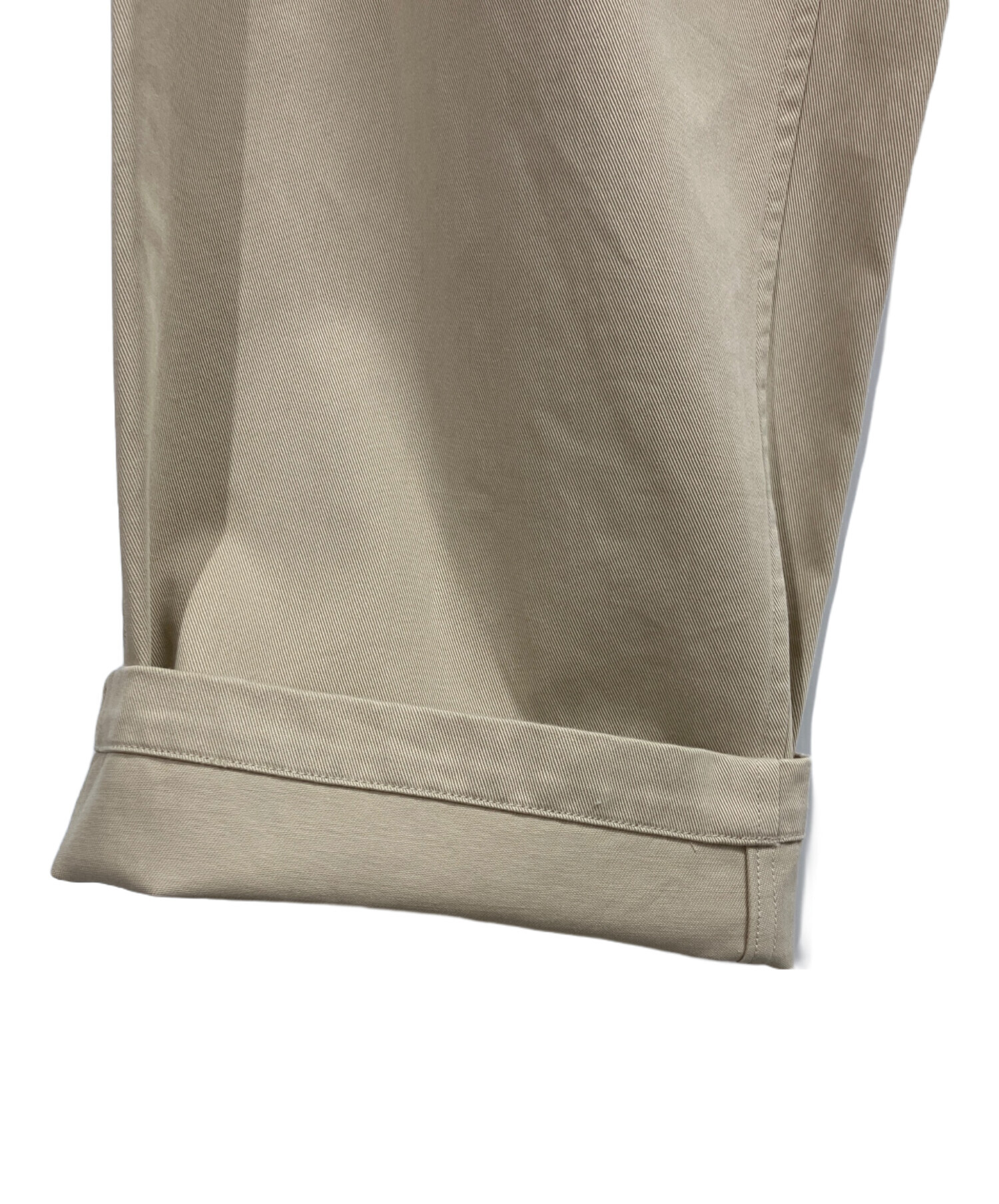 中古・古着通販】YLEVE (イレーヴ) COTTON CHINO NIDOM TR ベージュ