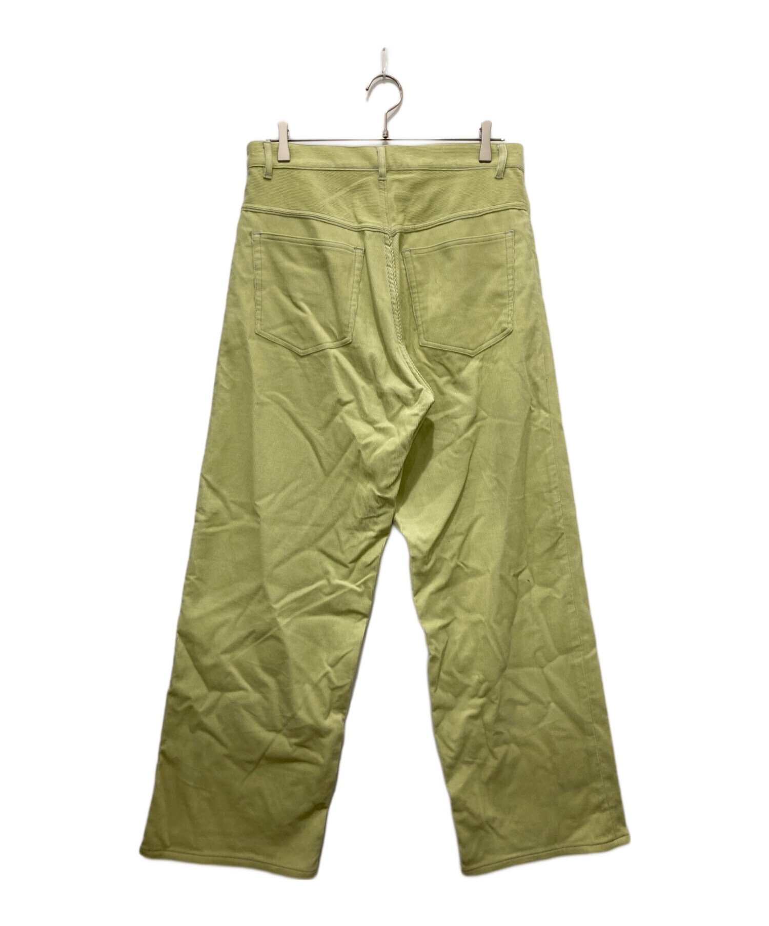 中古・古着通販】AURALEE (オーラリー) FINX CORDUROY PANTS グリーン