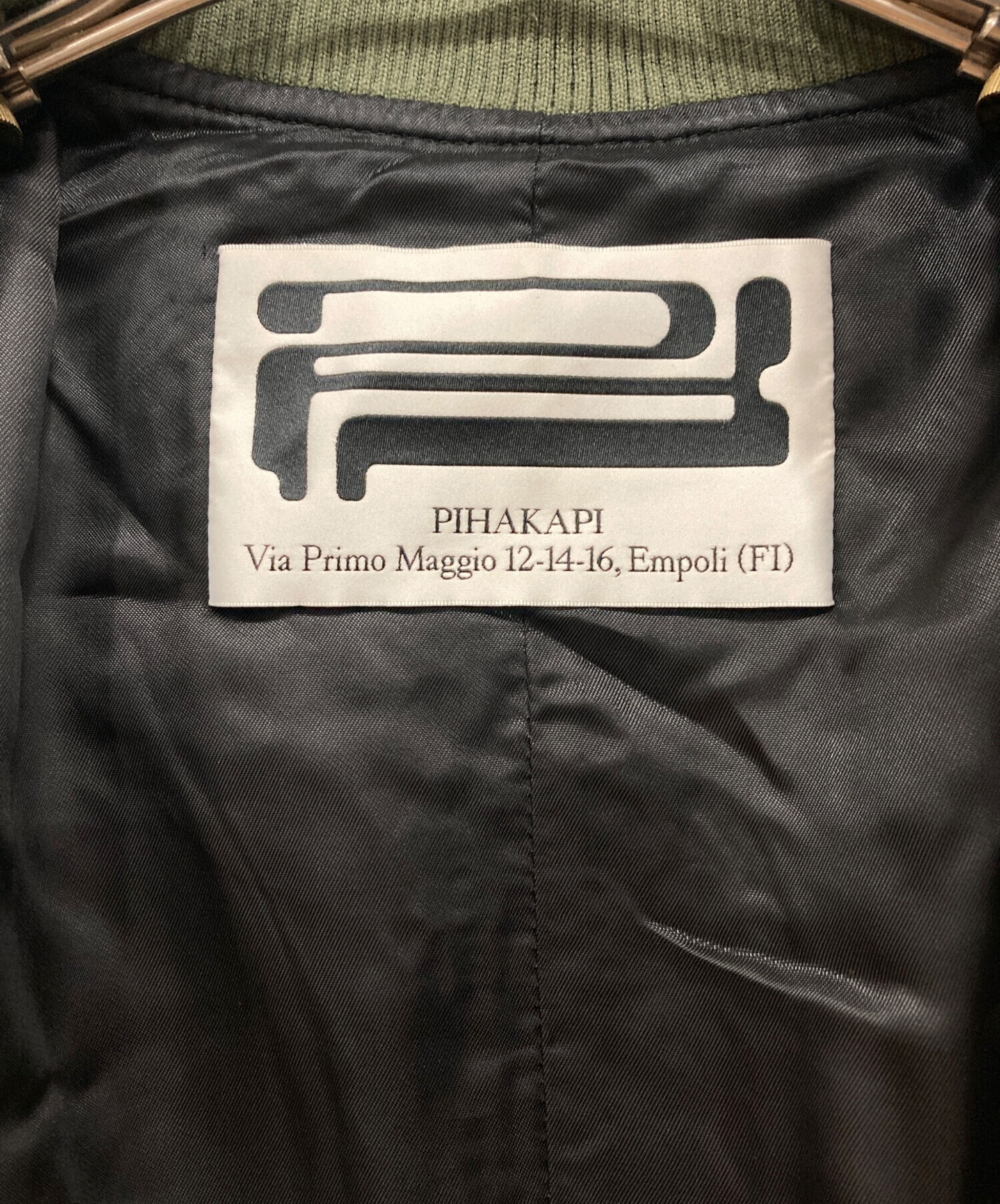 中古・古着通販】Pihakapi (ピパカピ) MILITARY BOMBER NYLON WITH 