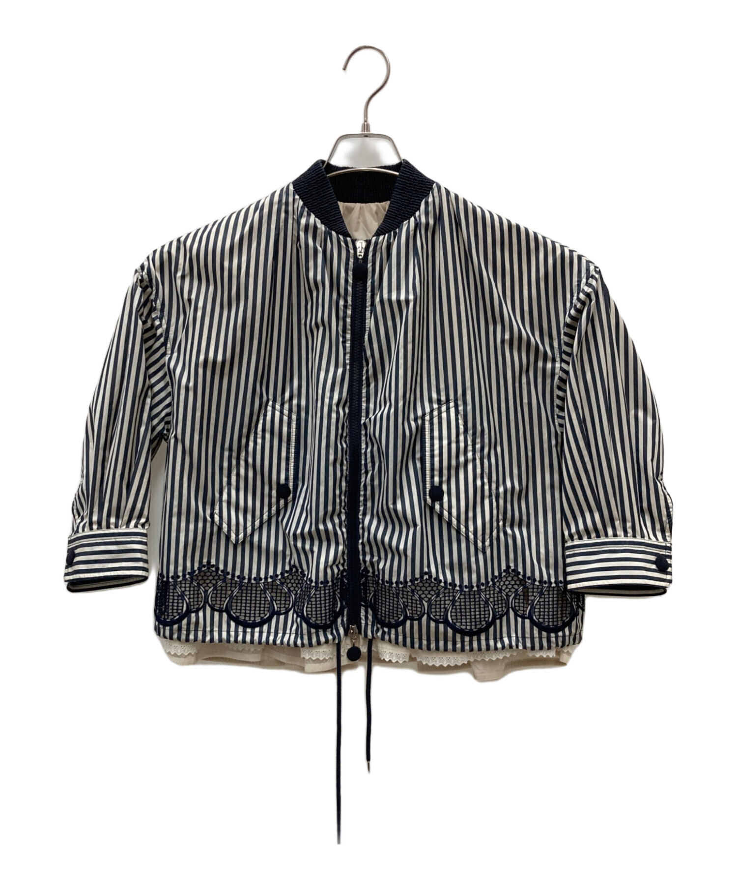 中古・古着通販】MONCLER (モンクレール) ISTRES ブルゾン ネイビー 