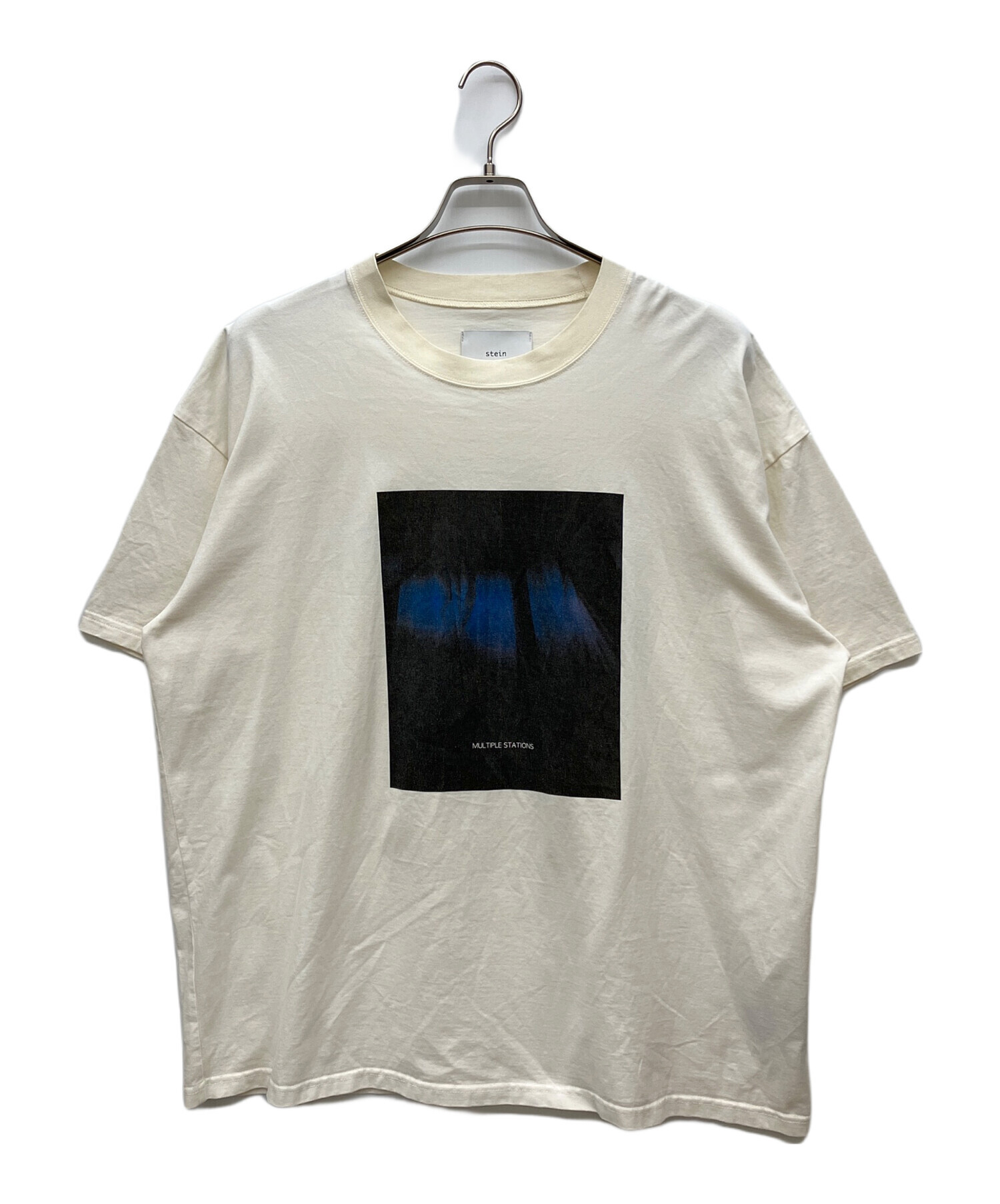 shinatan様　25日頃 中古・古着通販】stein (シュタイン) プリントTシャツ ホワイト サイズ