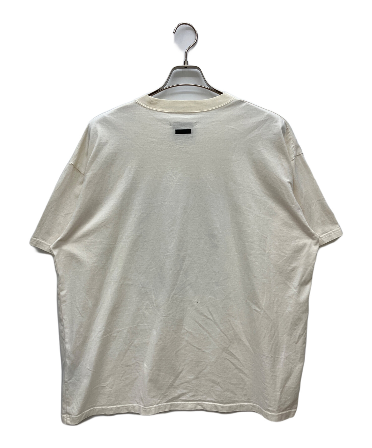 中古・古着通販】stein (シュタイン) プリントTシャツ ホワイト サイズ