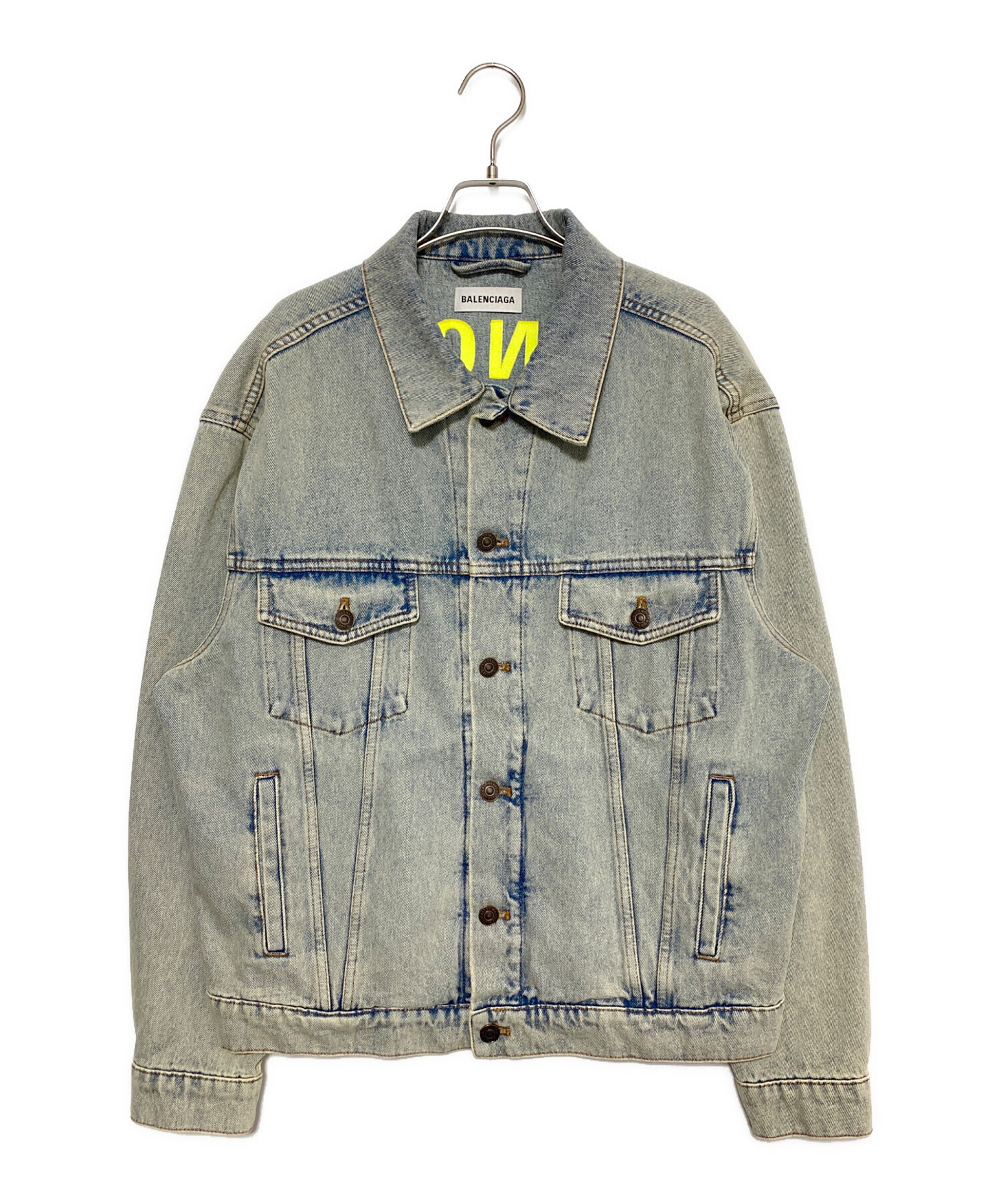中古・古着通販】BALENCIAGA (バレンシアガ) バックロゴデニム  