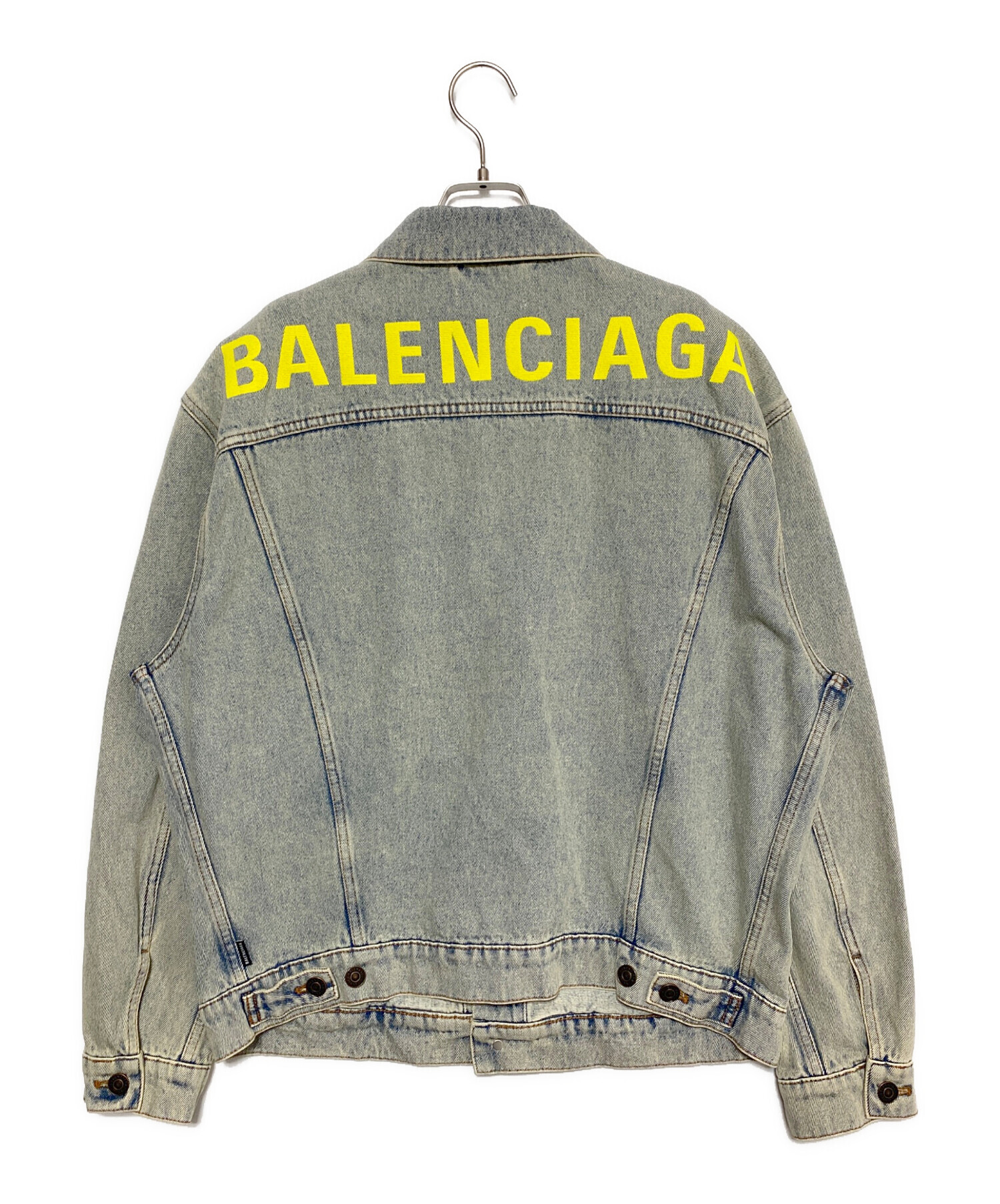 中古・古着通販】BALENCIAGA (バレンシアガ) バックロゴデニム  