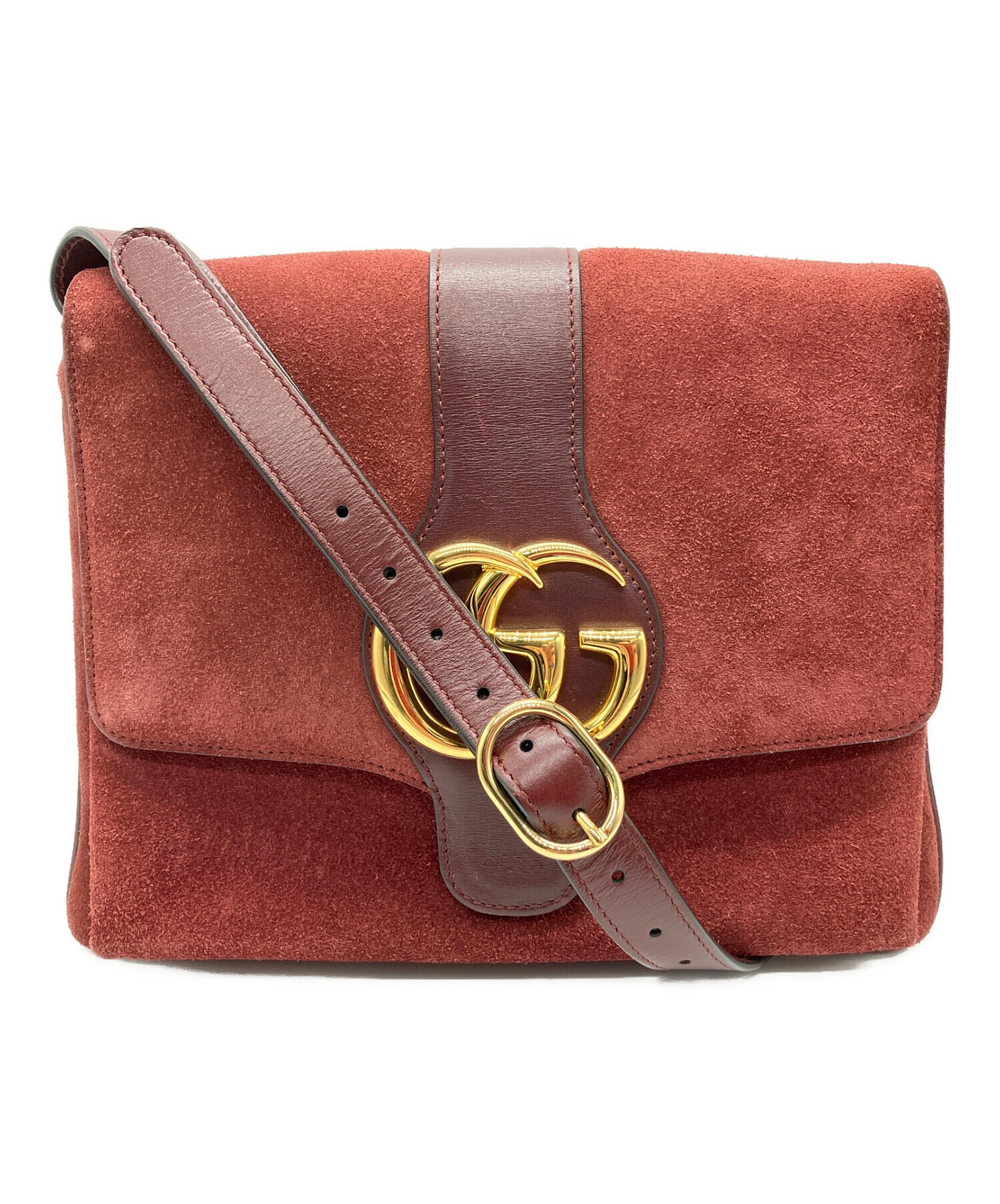 中古・古着通販】GUCCI (グッチ) アリースウェードショルダーバッグ