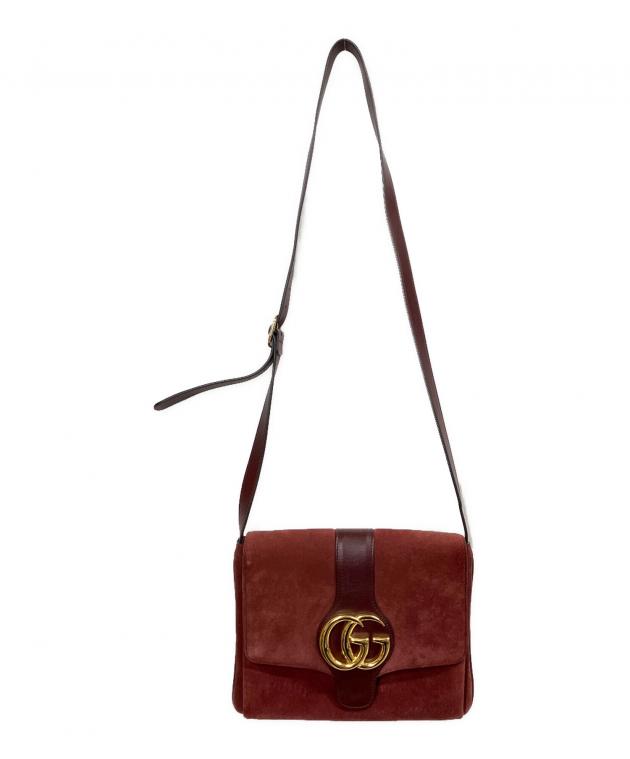中古・古着通販】GUCCI (グッチ) アリースウェードショルダーバッグ