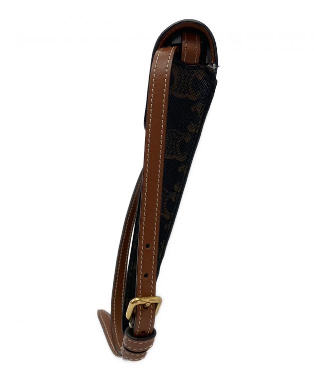 中古・古着通販】CELINE (セリーヌ) トリオンフ モバイルポーチ